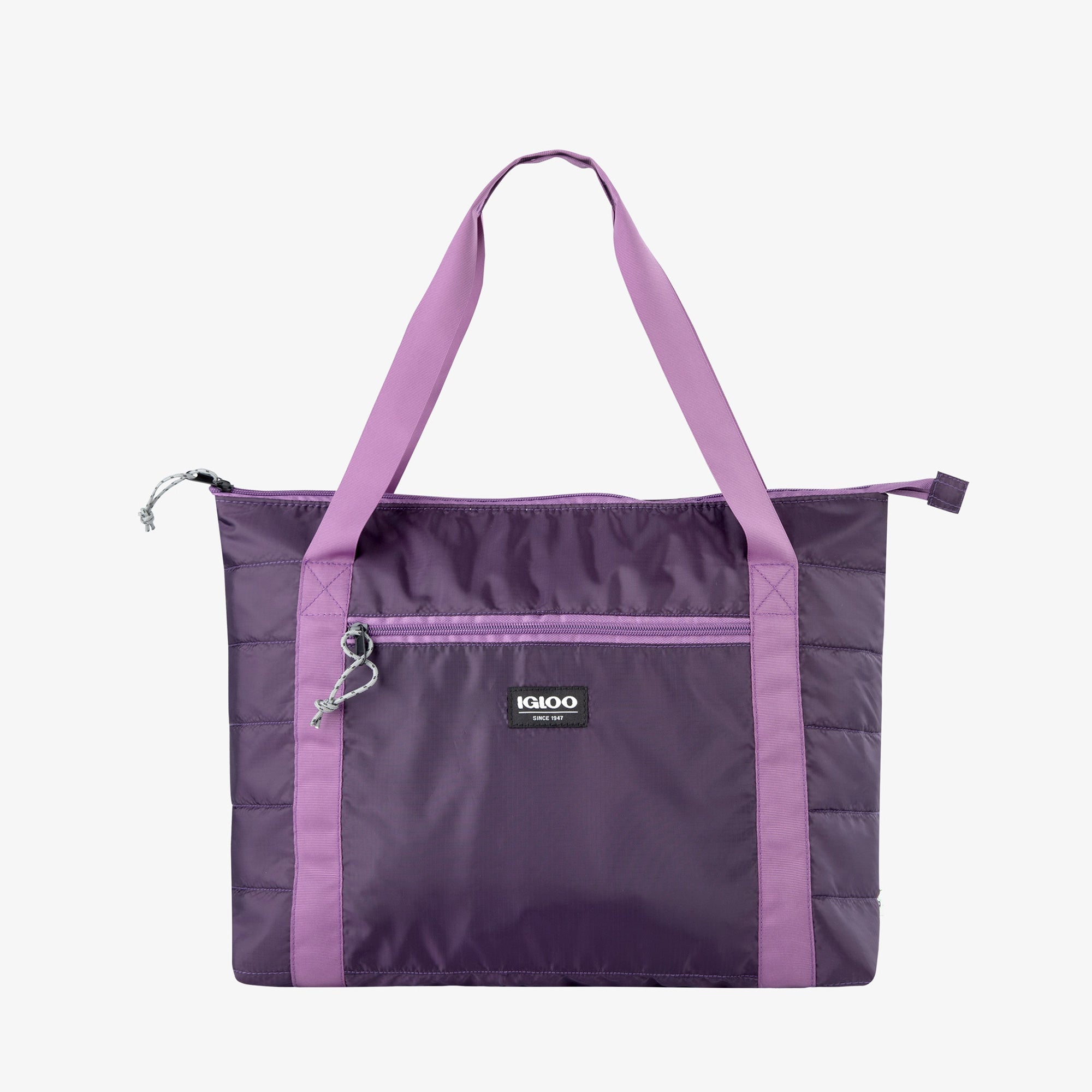 Packable Puffer 20-Can Cooler Bag P3 - Eggplant - Product View
