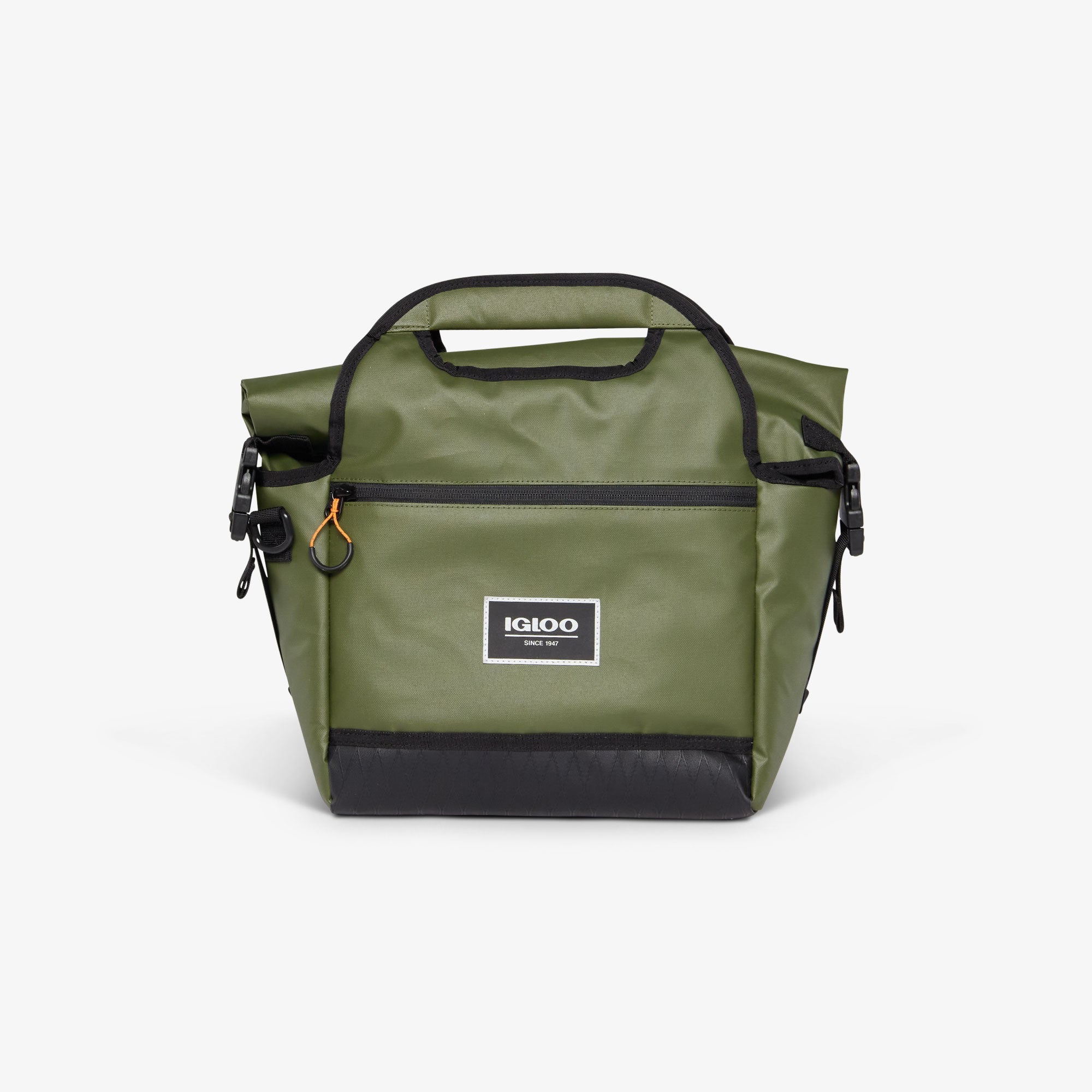 Pursuit 16-Can Lunch Bag P9 - Chive - Front View