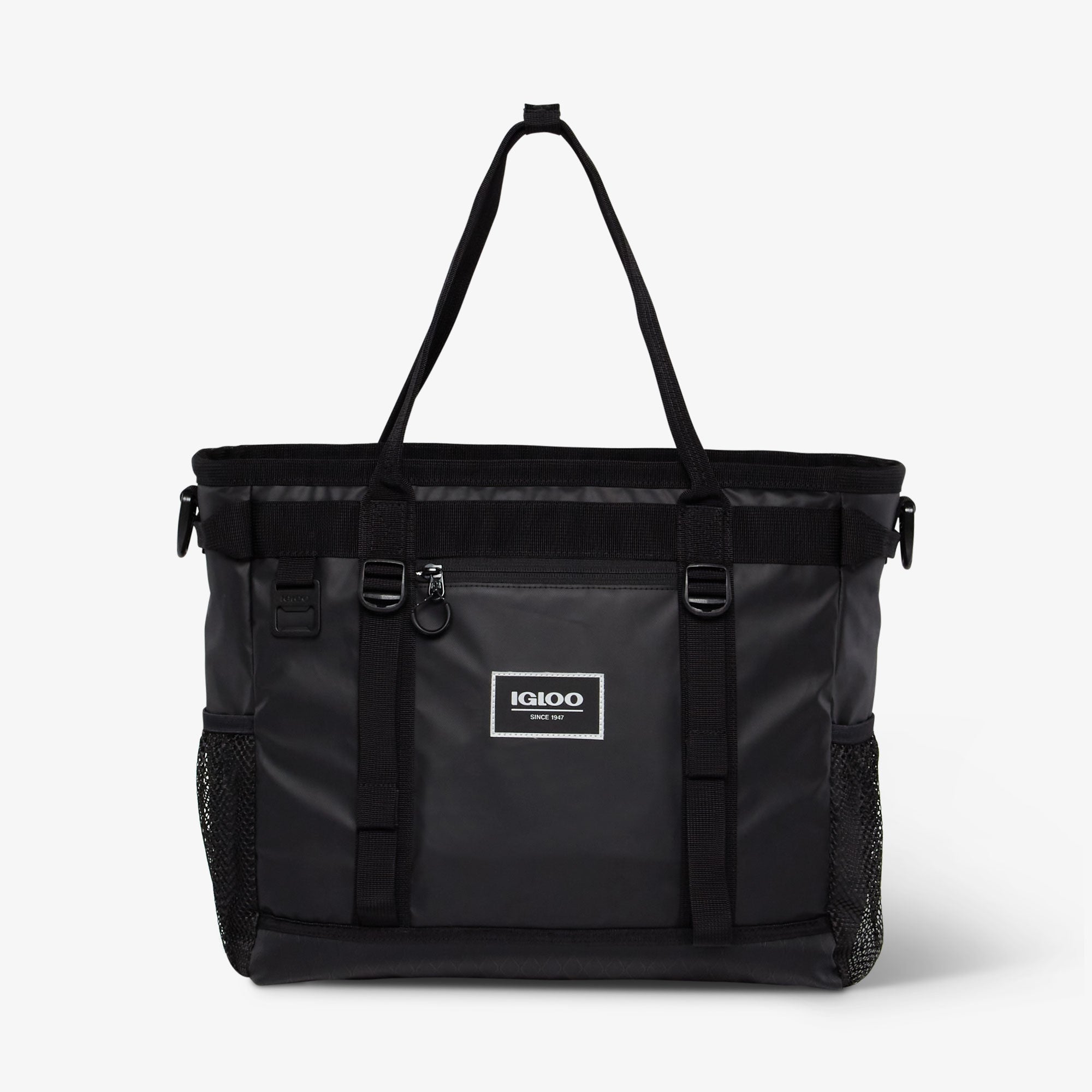 Pursuit 30-Can Tote E3 - Black - Front View