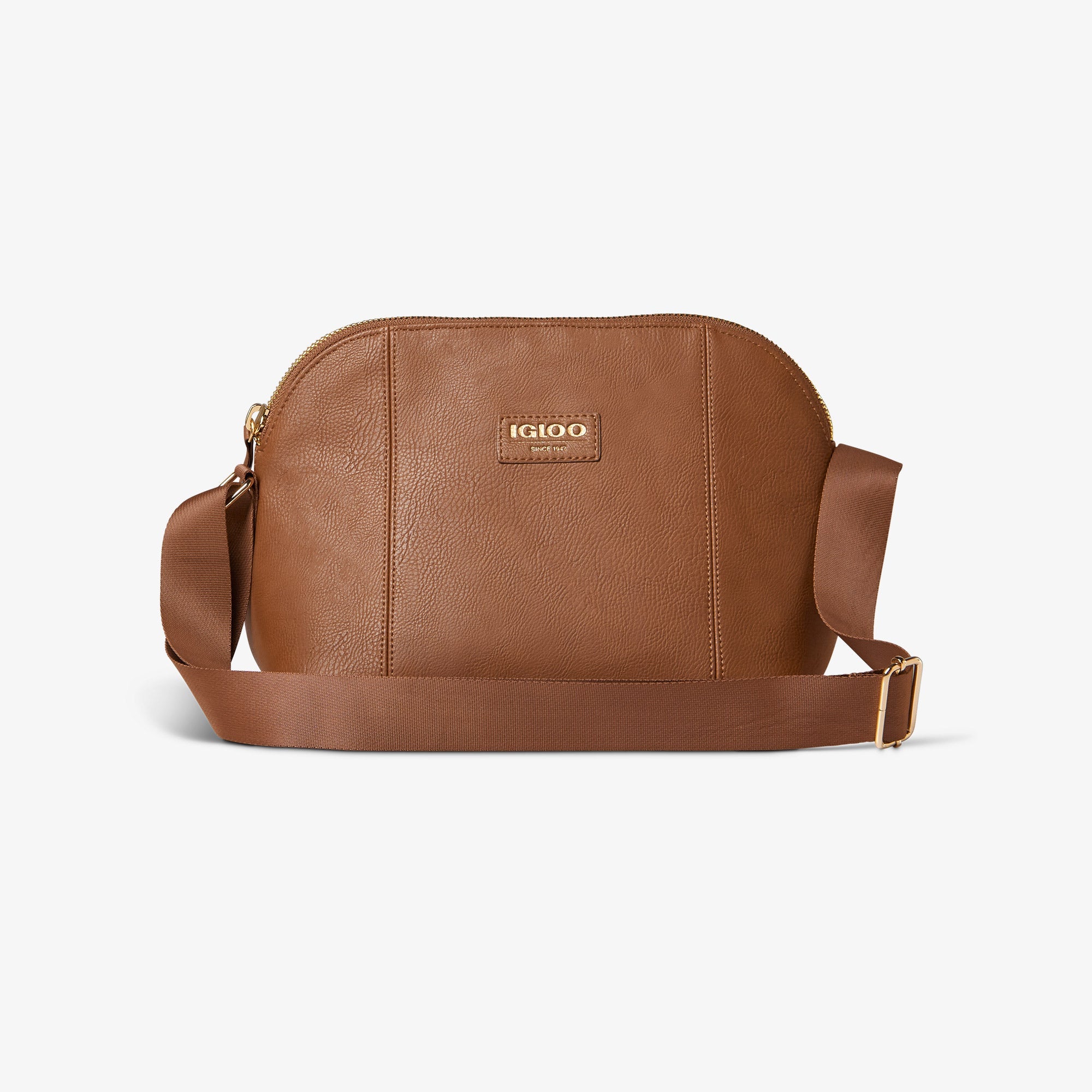 Igloo Luxe® Crossbody Cooler Bag J3 - Cognac - Product View