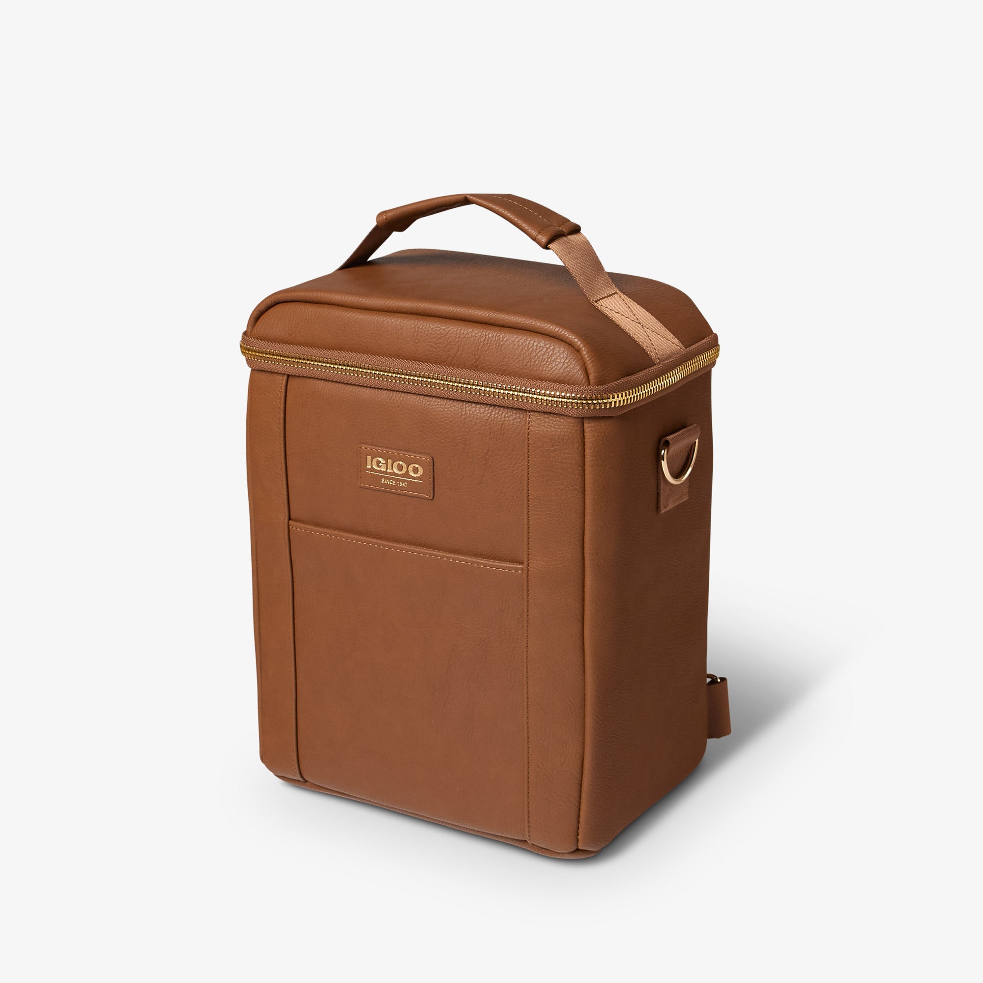 Igloo Luxe® Mini Convertible Backpack M6 - Cognac - Product View