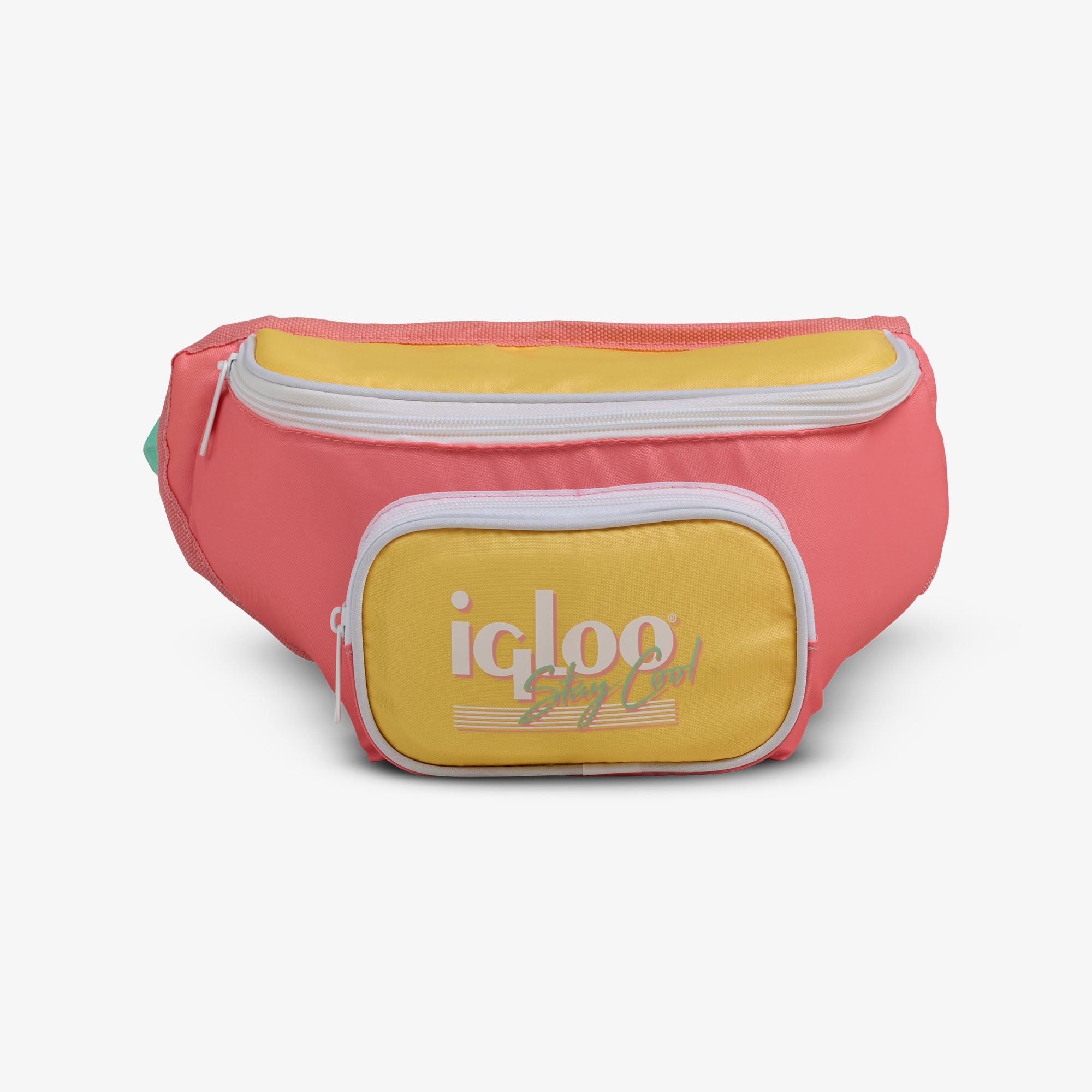 Retro Fanny Pack Y1 - Flamingo - Front View
