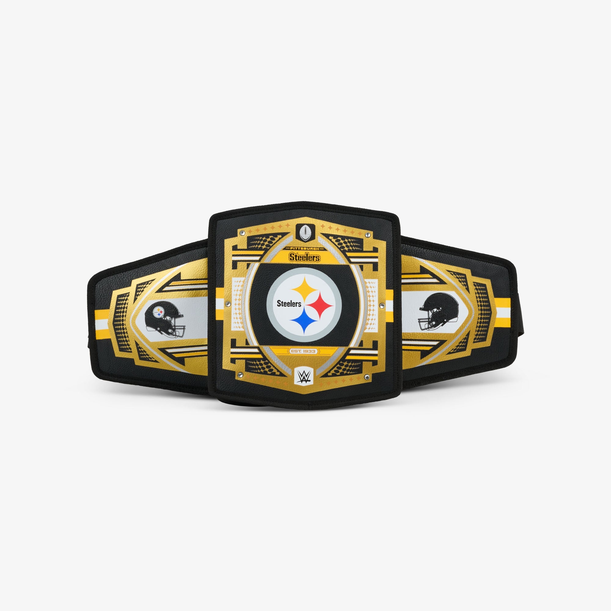 NFL WWE Cooler Fanny Pack F6 - Steelers - Front View