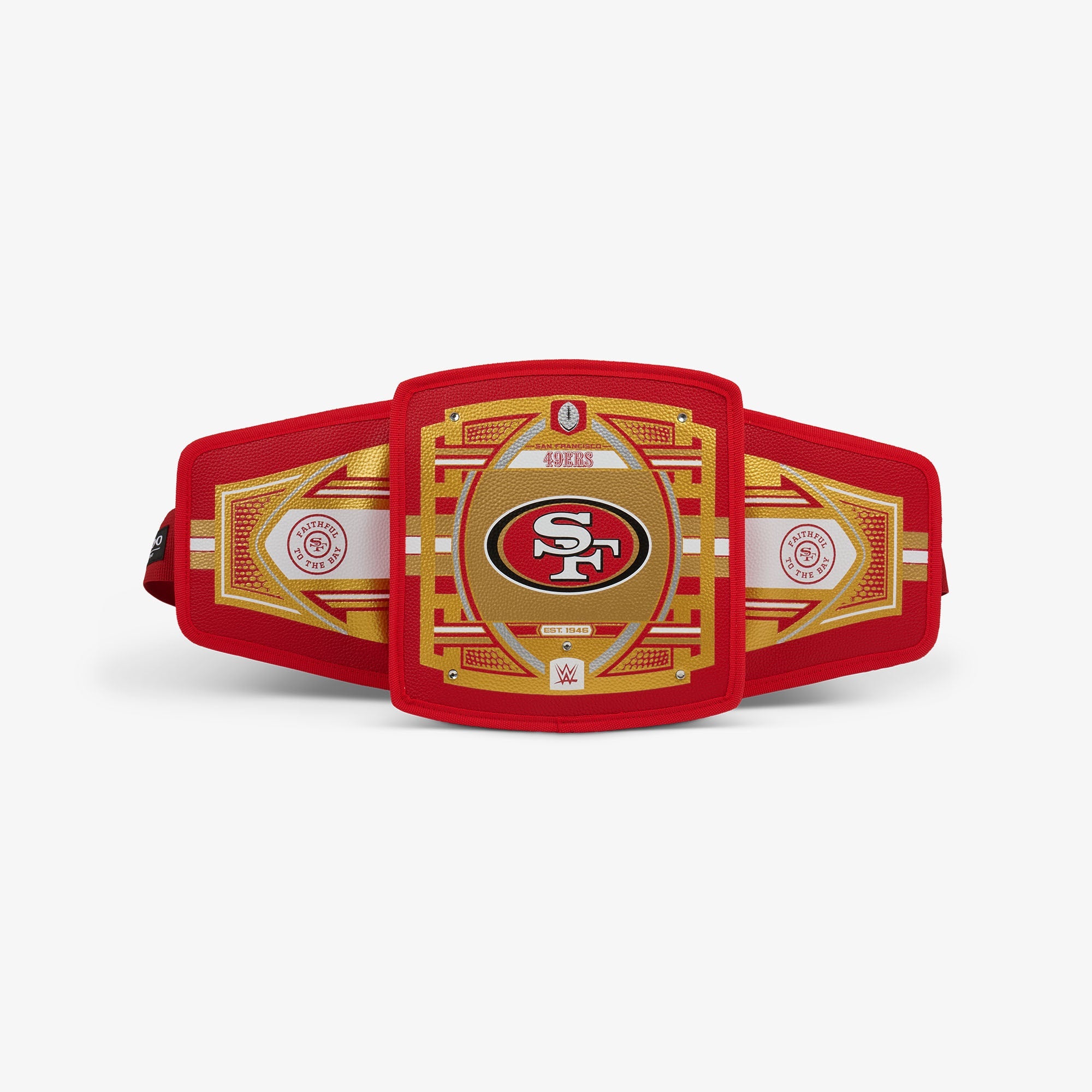 NFL WWE Cooler Fanny Pack F6 - 49ers - Front View
