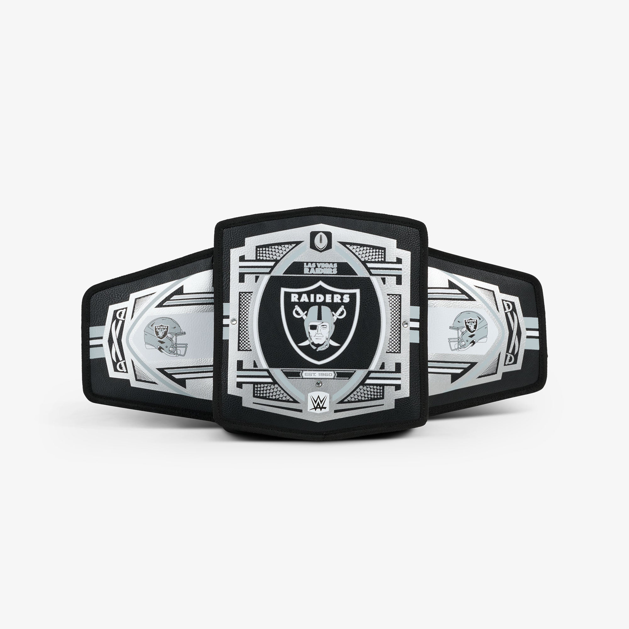 NFL WWE Cooler Fanny Pack F6 - Raiders - Front View