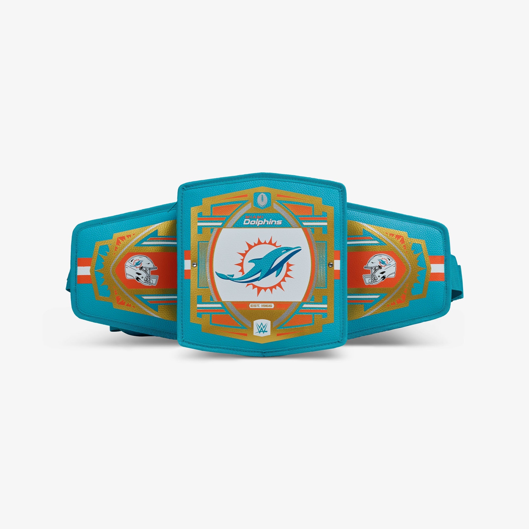 NFL WWE Cooler Fanny Pack F6 - Dolphins - Front View