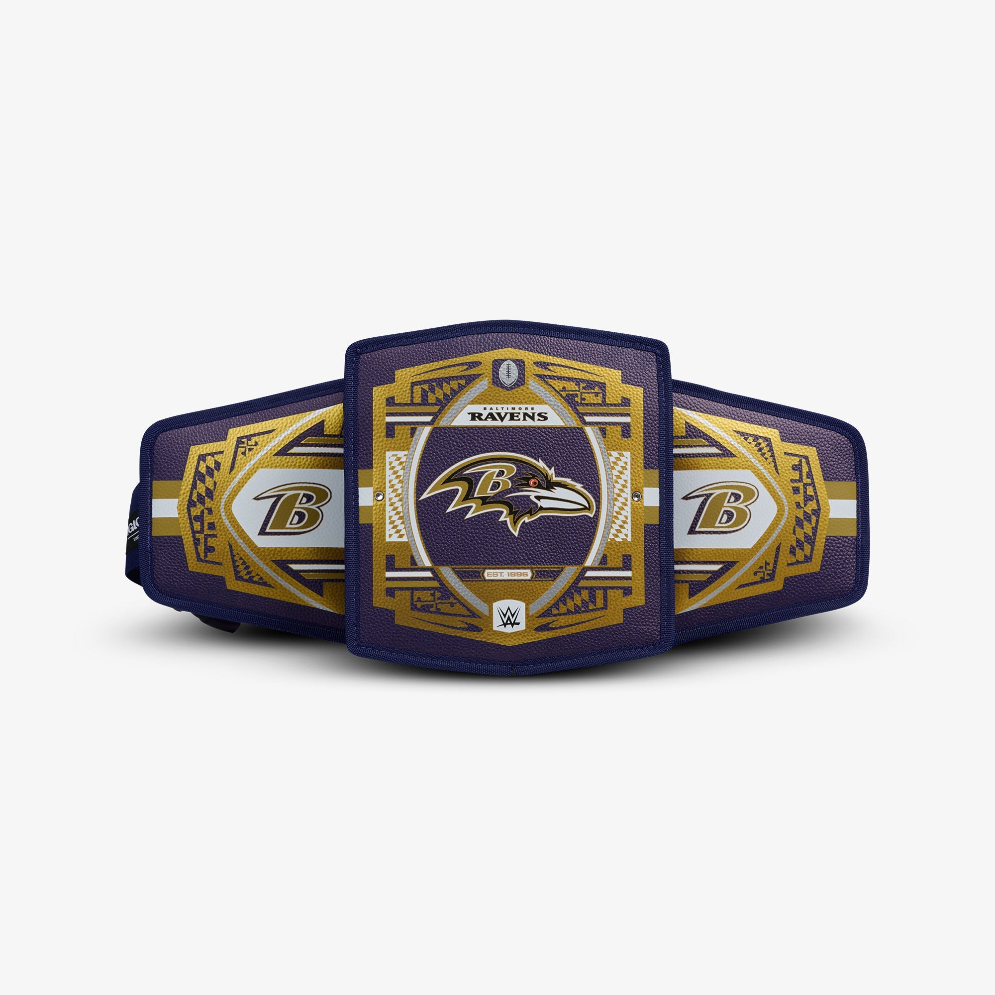 NFL WWE Cooler Fanny Pack F6 - Ravens - Front View