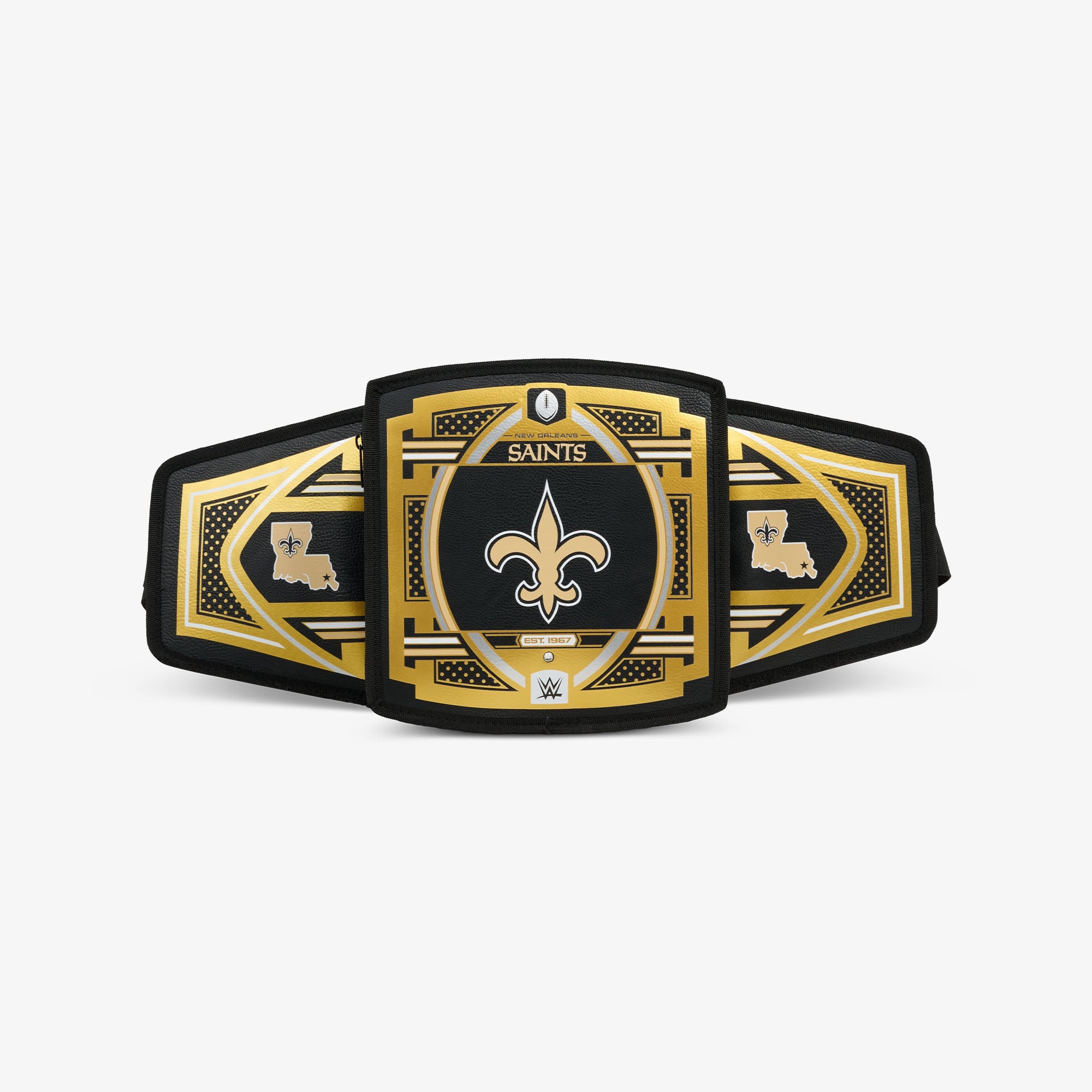 NFL WWE Cooler Fanny Pack F6 - Saints - Front View