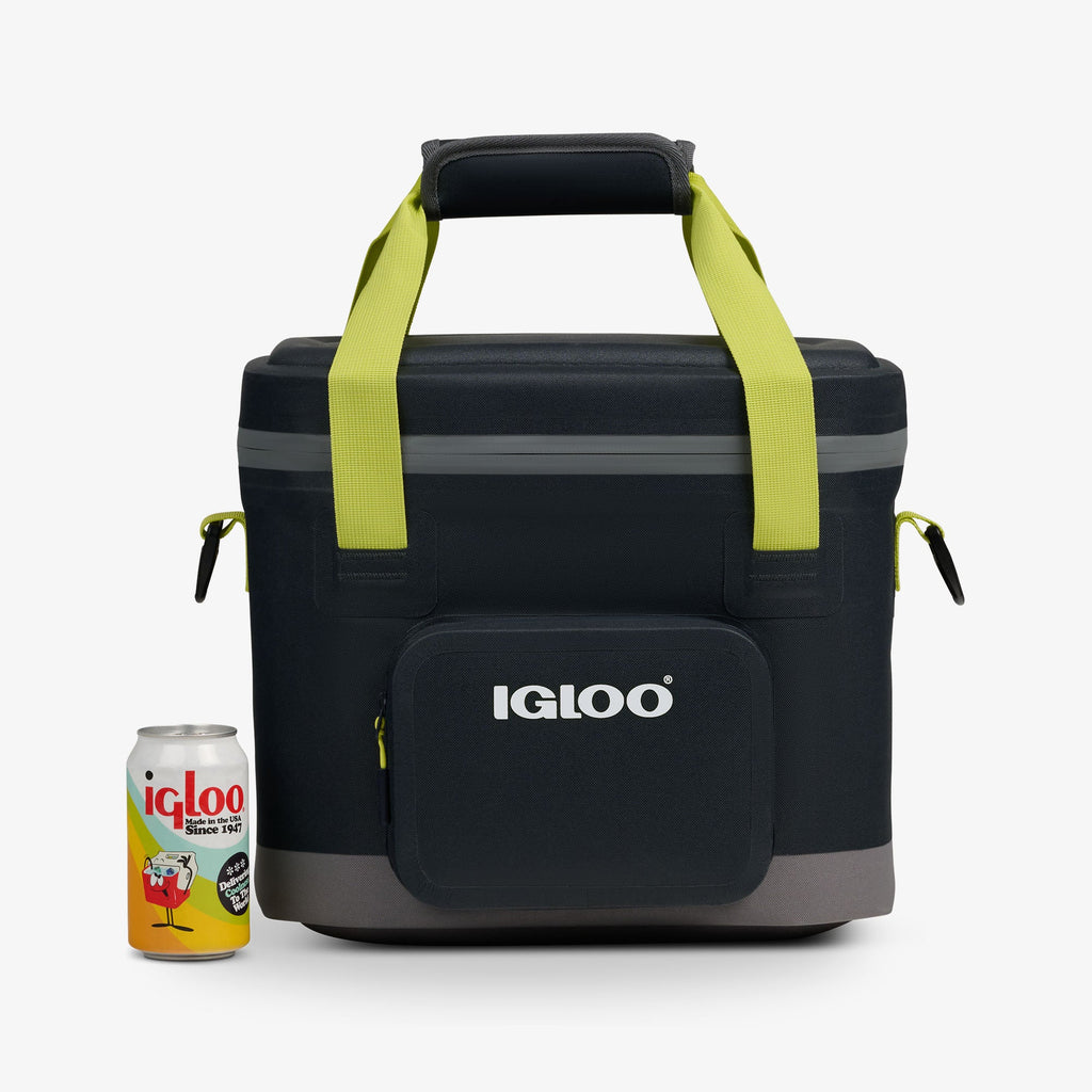 Trailmate® 18-Can Cooler Bag W7 - Jet Carbon - Size View