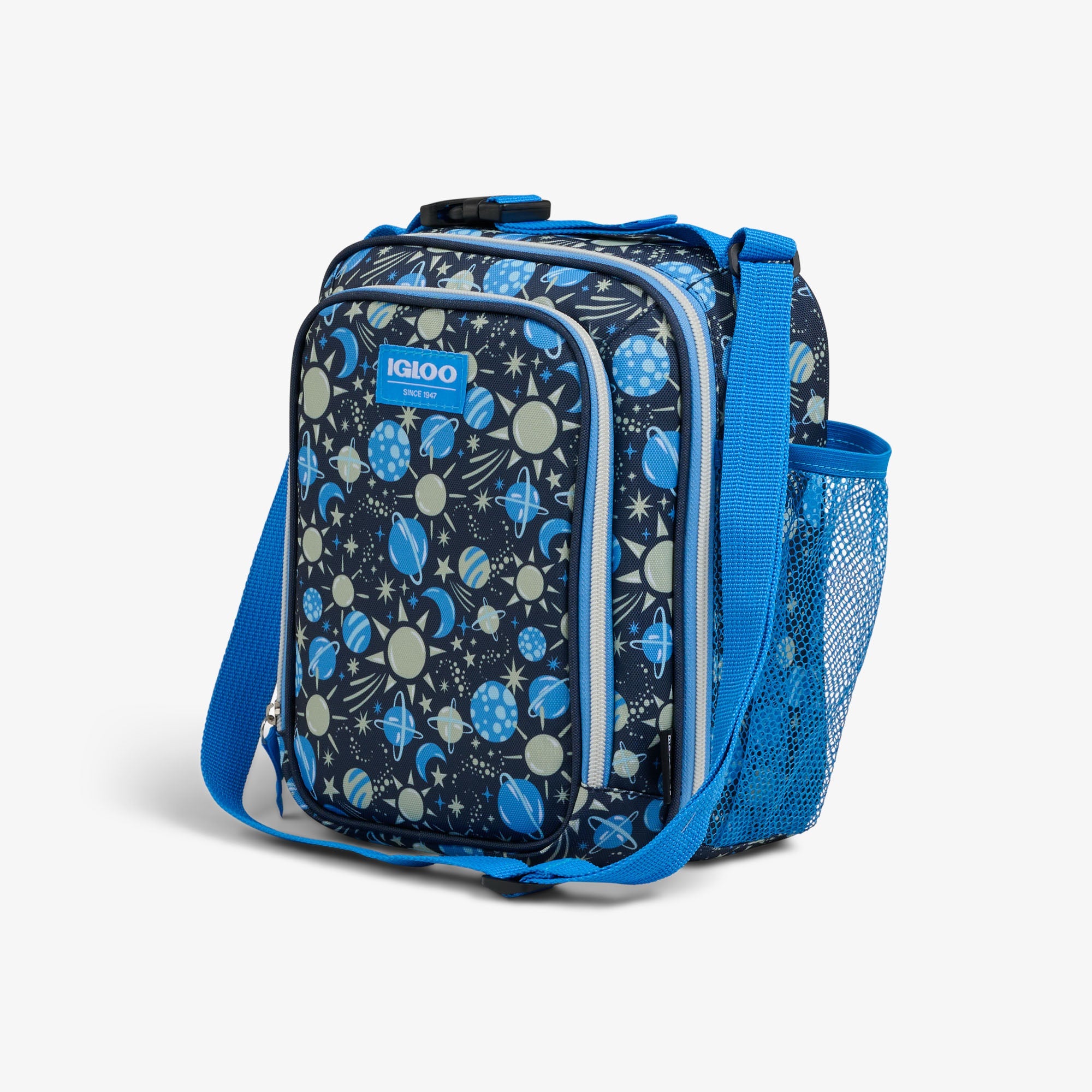 Kids Lunch Glow Vertical Cooler + Bento Box D3 - Cosmic Glow - Product View