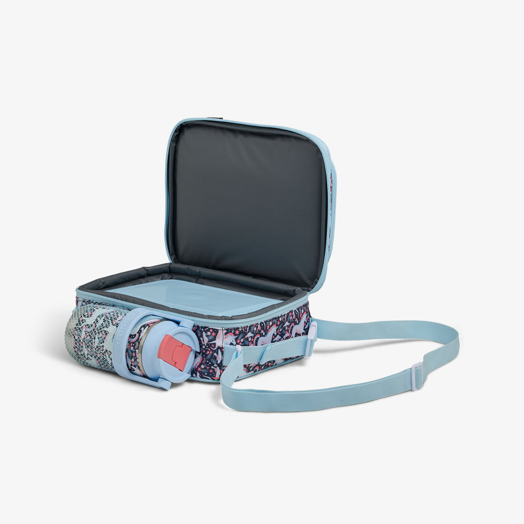 Kids Lunch Vertical Cooler + Bento Box U9 - Unicorns - Product View