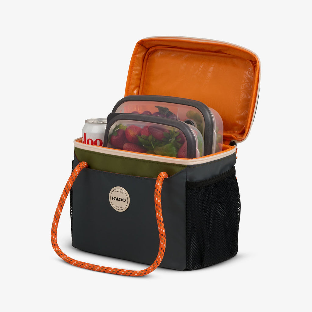 Summit Cube 12-Can Cooler Bag U5 - Tactical Gray - Product View