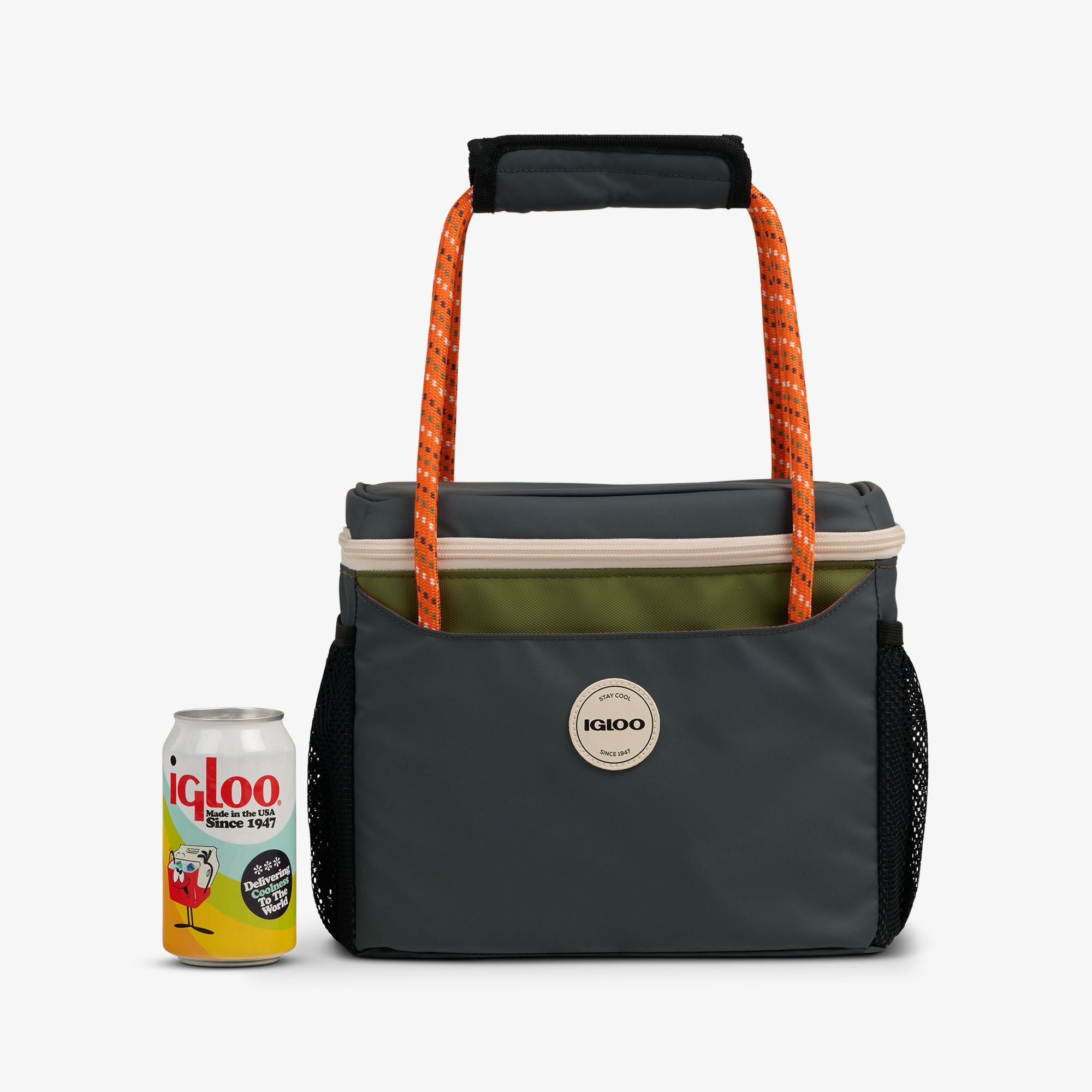 Summit Cube 12-Can Cooler Bag U5 - Tactical Gray - Product View
