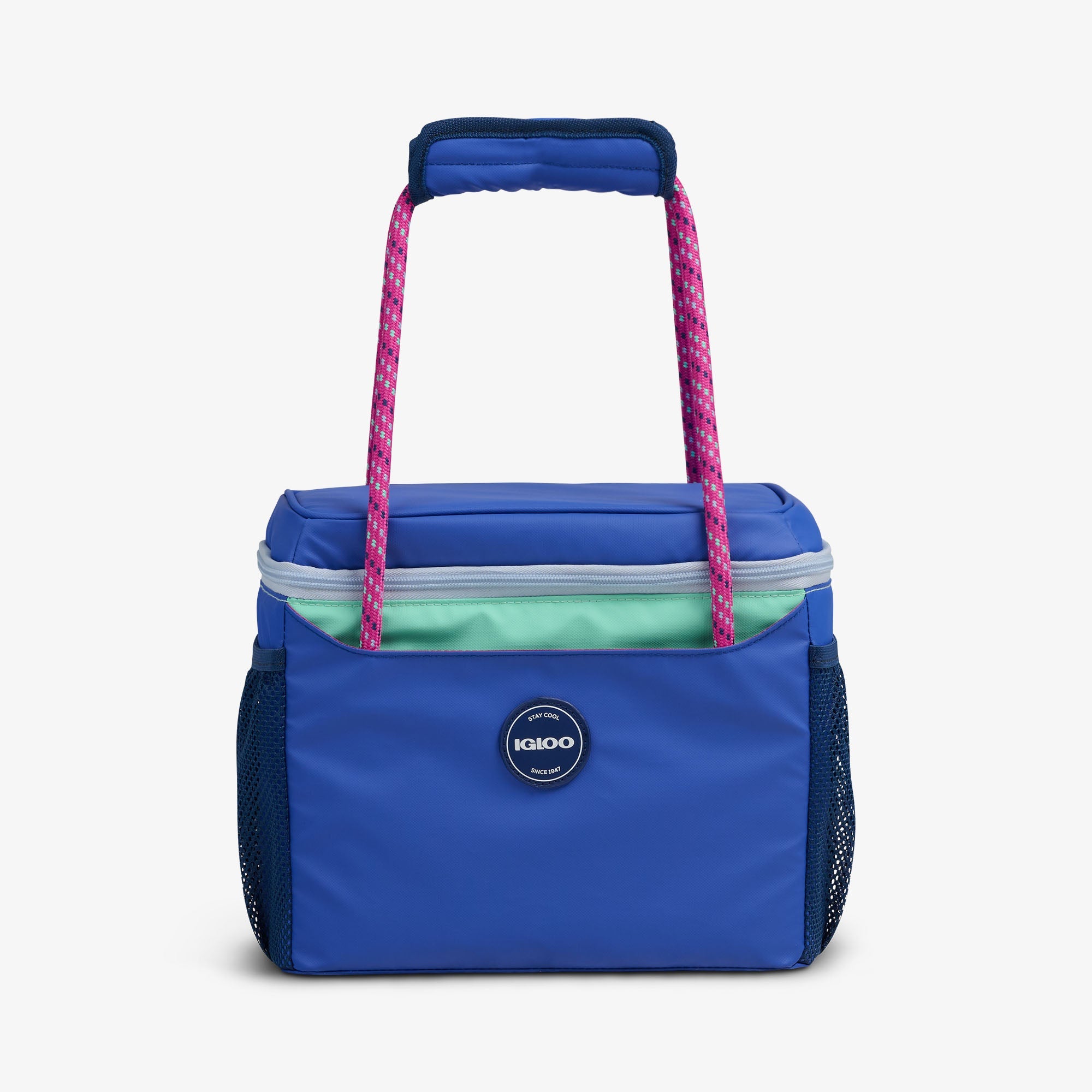 Summit Cube 12-Can Cooler Bag U5 - Electric Indigo - Strap View