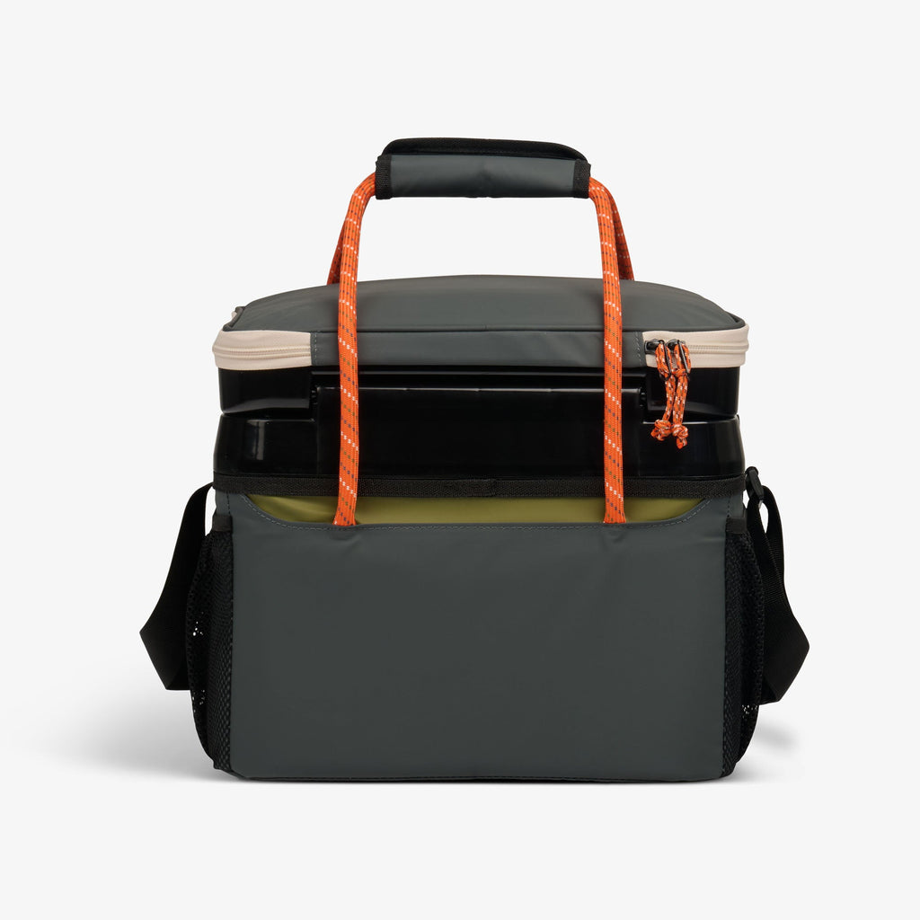 Summit Cool Fusion 18-Can Cooler Bag Z2 - Tactical Gray - Back View