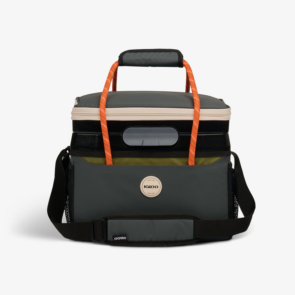 Summit Cool Fusion 18-Can Cooler Bag Z2 - Tactical Gray - Front View