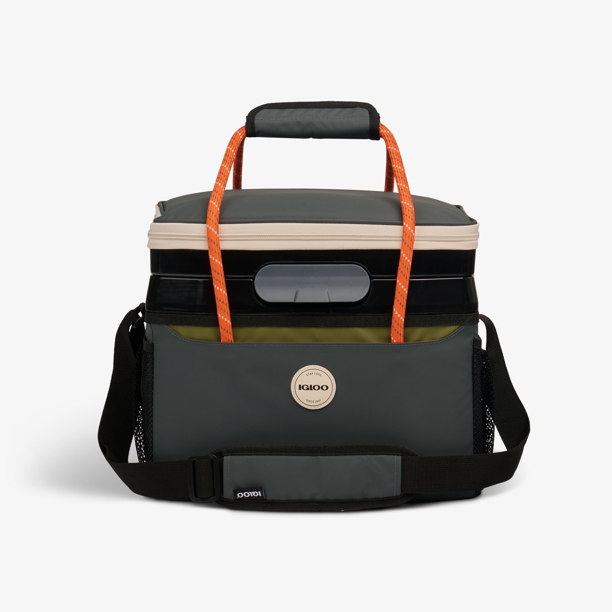 Summit Cool Fusion 18-Can Cooler Bag Z2 - Tactical Gray - Front View