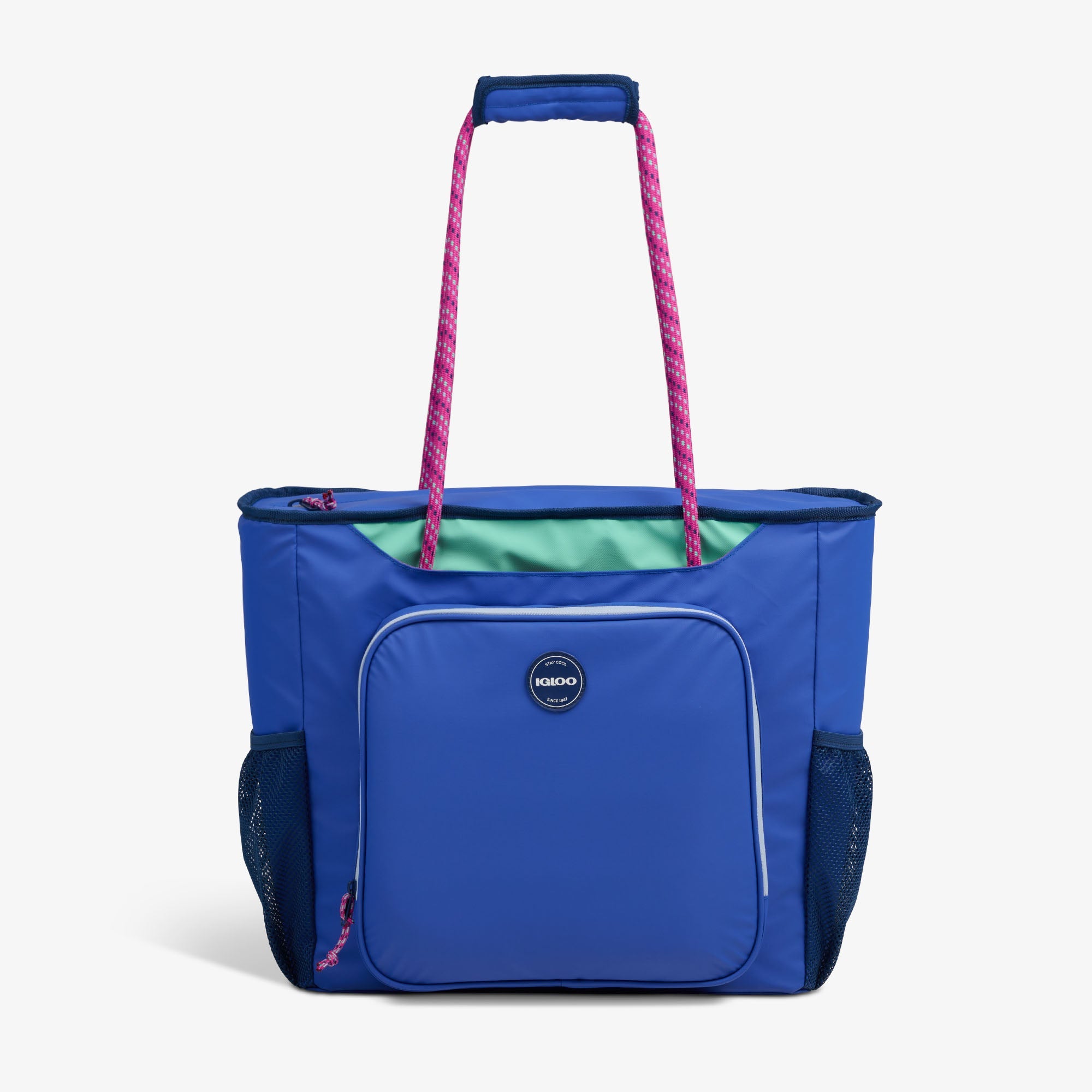 Summit 30-Can Tote B3 - Electric Indigo - Strap View