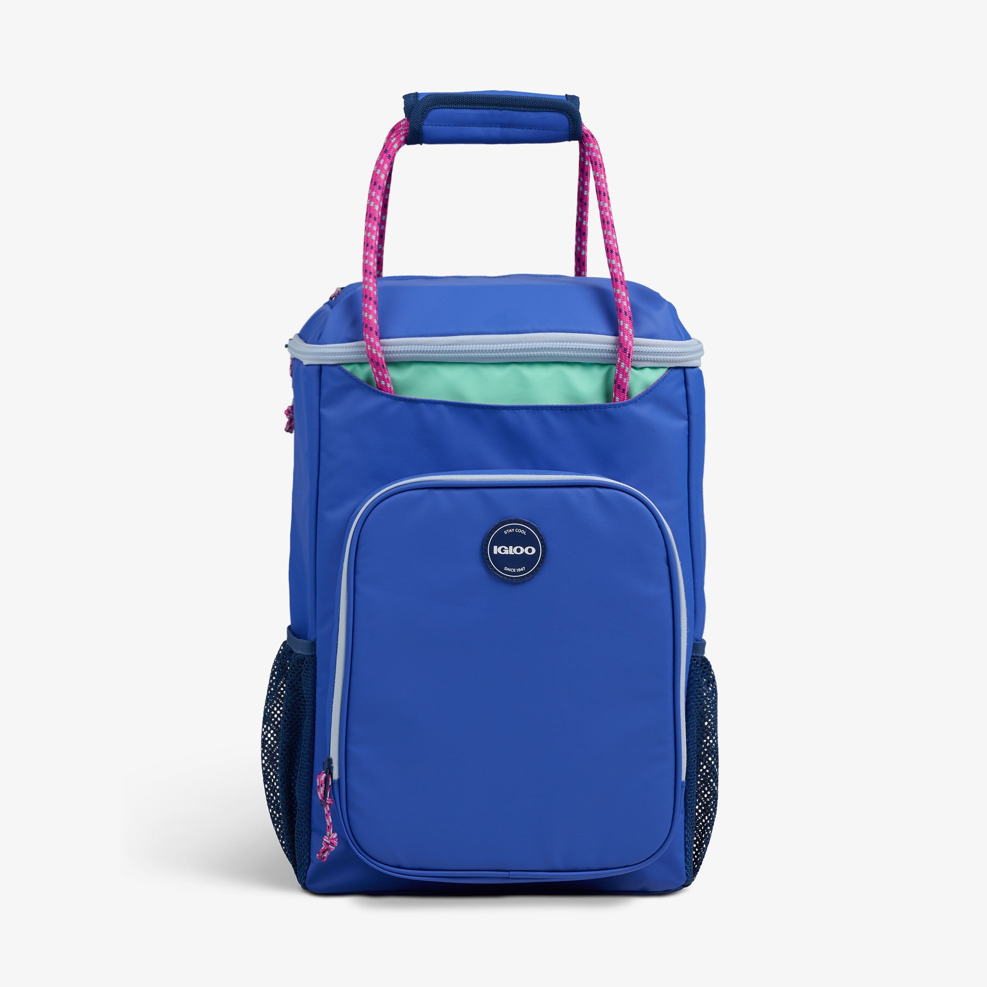 Summit 24-Can Backpack V0 - Electric Indigo - Strap View