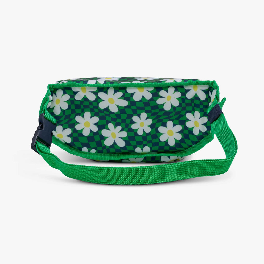 Retro Fanny Pack Y1 - Psychedelic Daisy - Back View