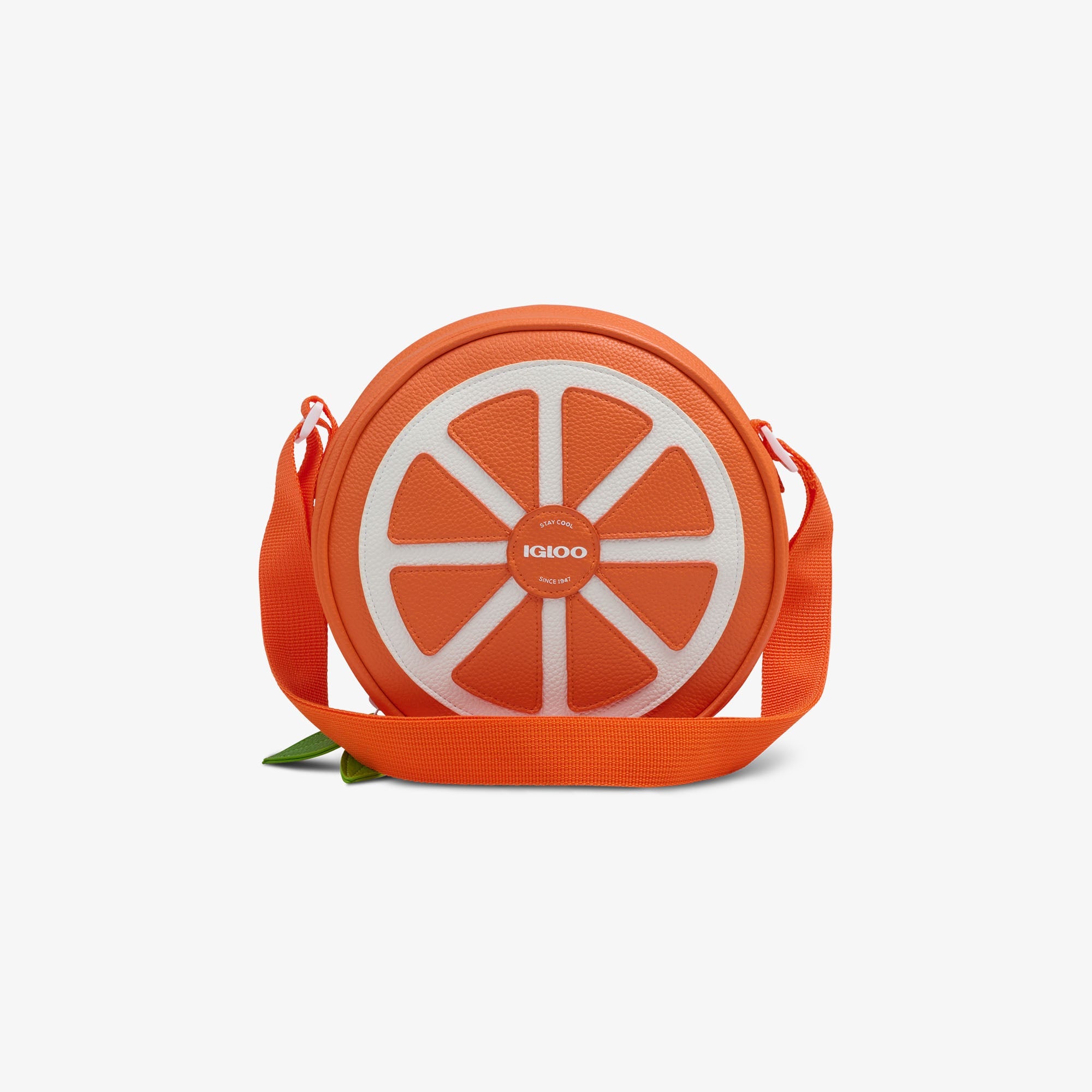 Citrus Crossbody Cooler Bag N5 - Orange - Front View