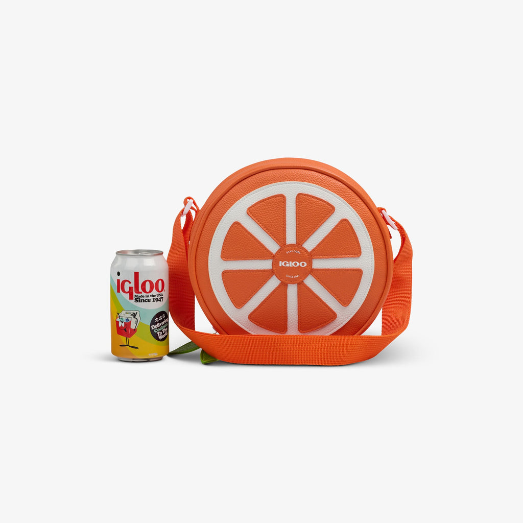 Citrus Crossbody Cooler Bag N5 - Orange - Size View