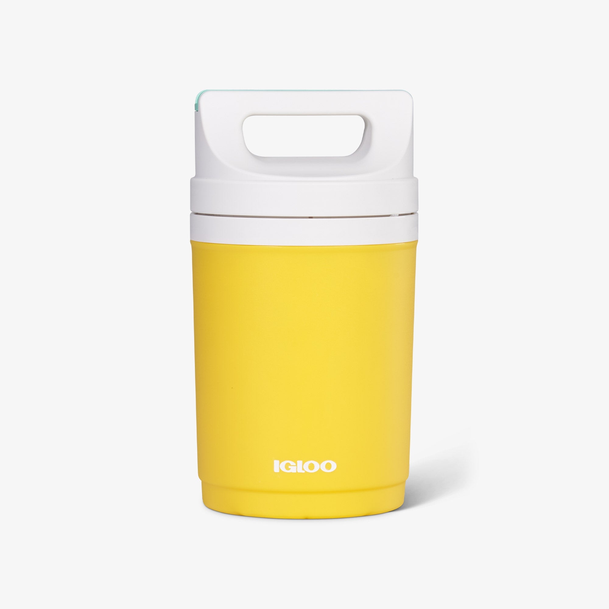 Retro Playmate Half Gallon Jug V0 - Yellow - Front View