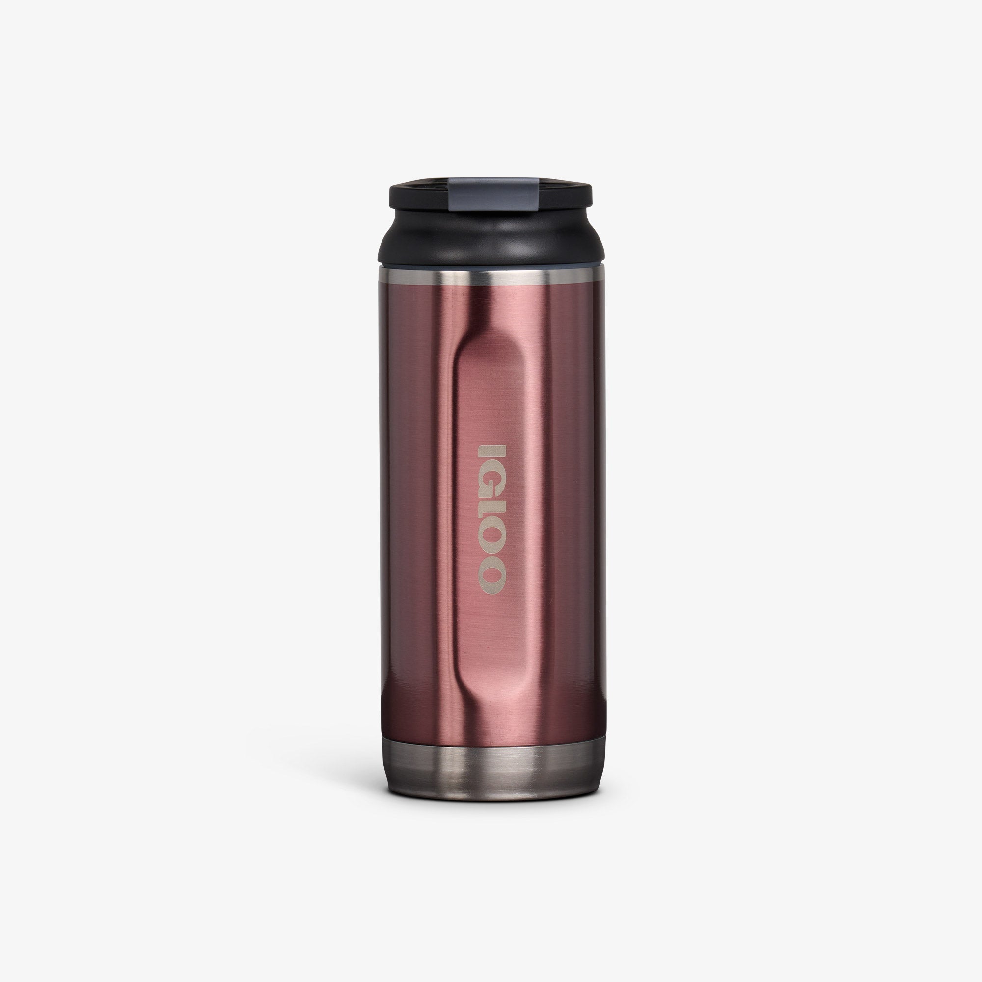 16 Oz Flip ‘n’ Sip Tumbler L0 - Gloss Flamingo - Front View