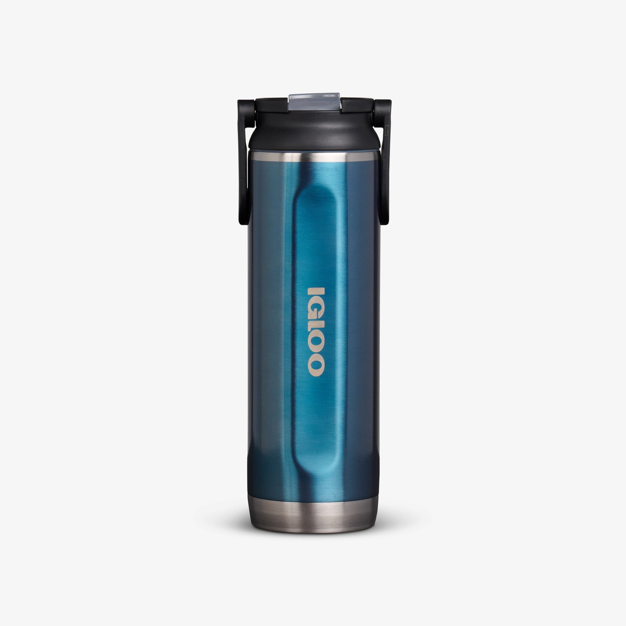 20 Oz Sport Sipper Bottle G8 - Gloss Modern Blue - Front View