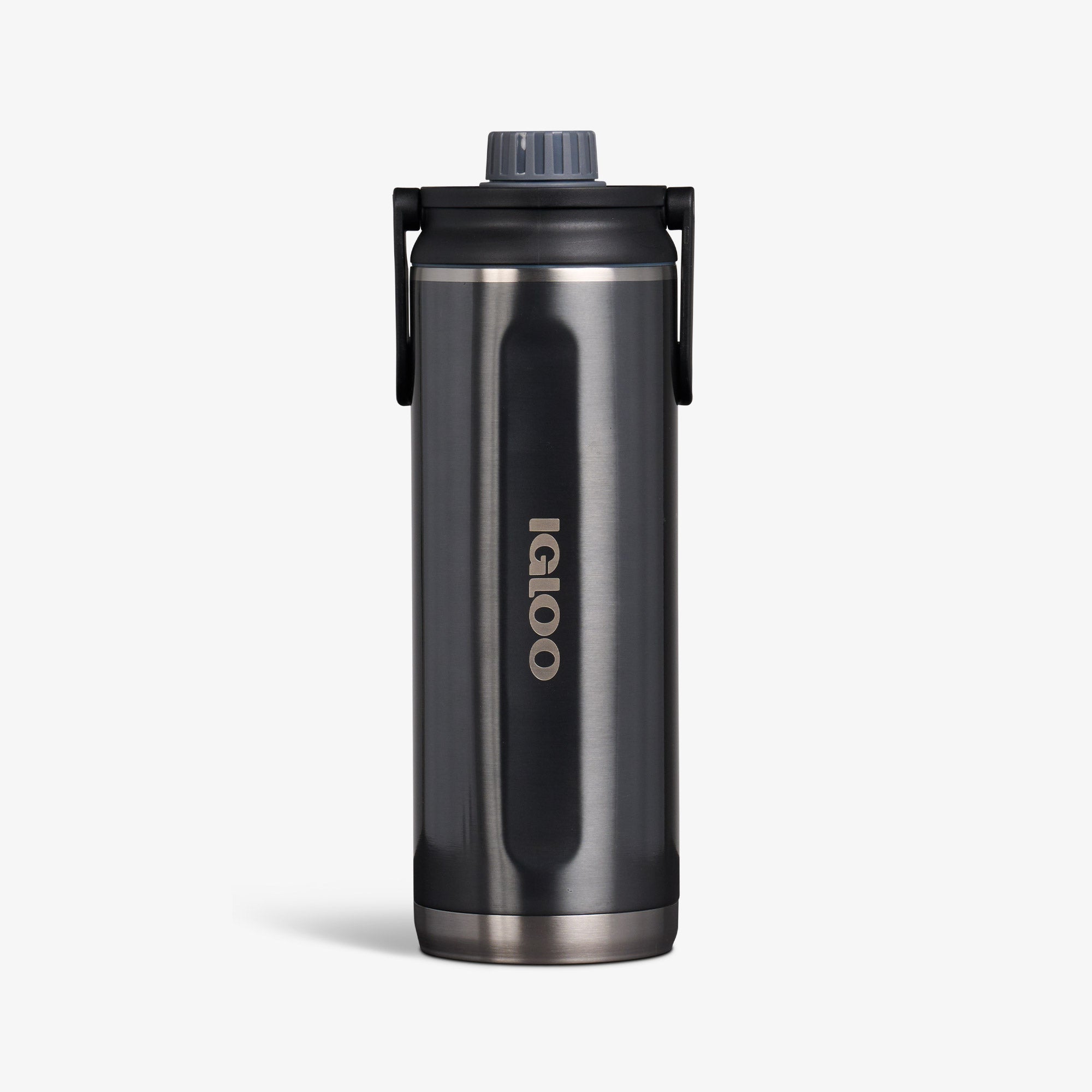46 Oz Twist ‘n’ Chug Bottle T0 - Gloss Carbonite - Front View