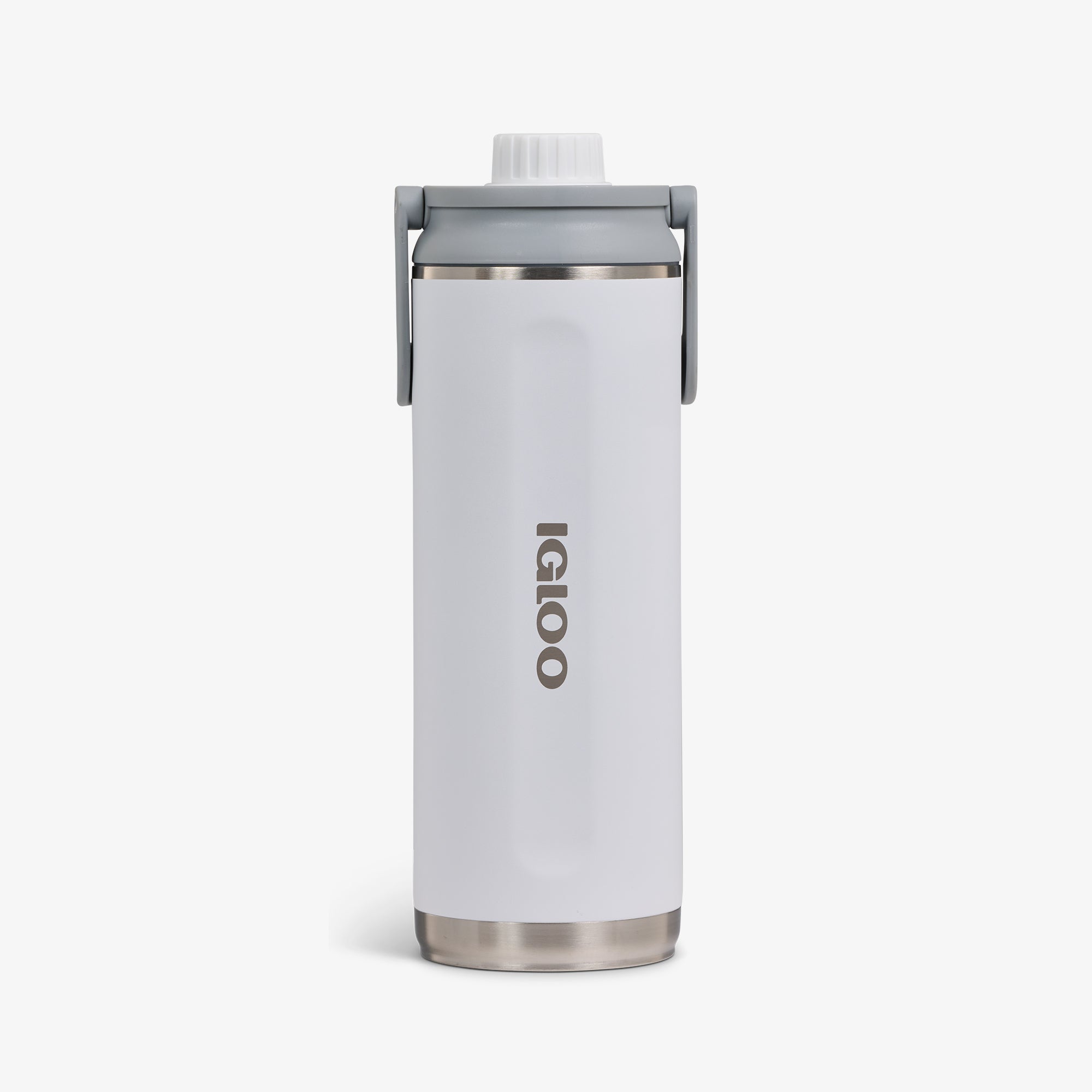 46 Oz Twist ‘n’ Chug Bottle T0 - White - Front View