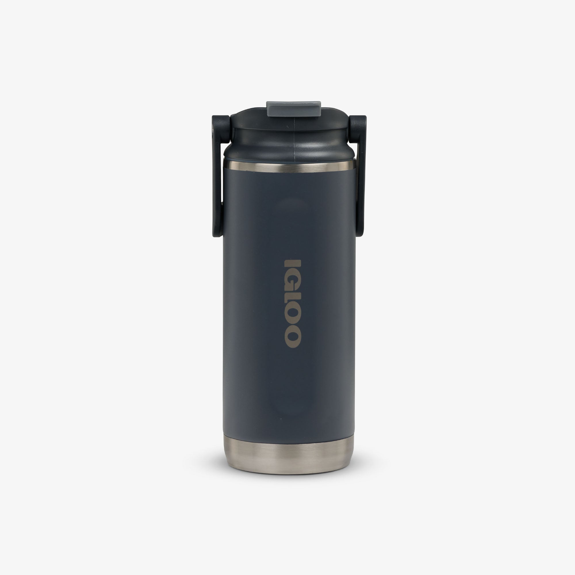 16 Oz Flip ‘n’ Sip Tumbler L0 - Carbonite - Front View