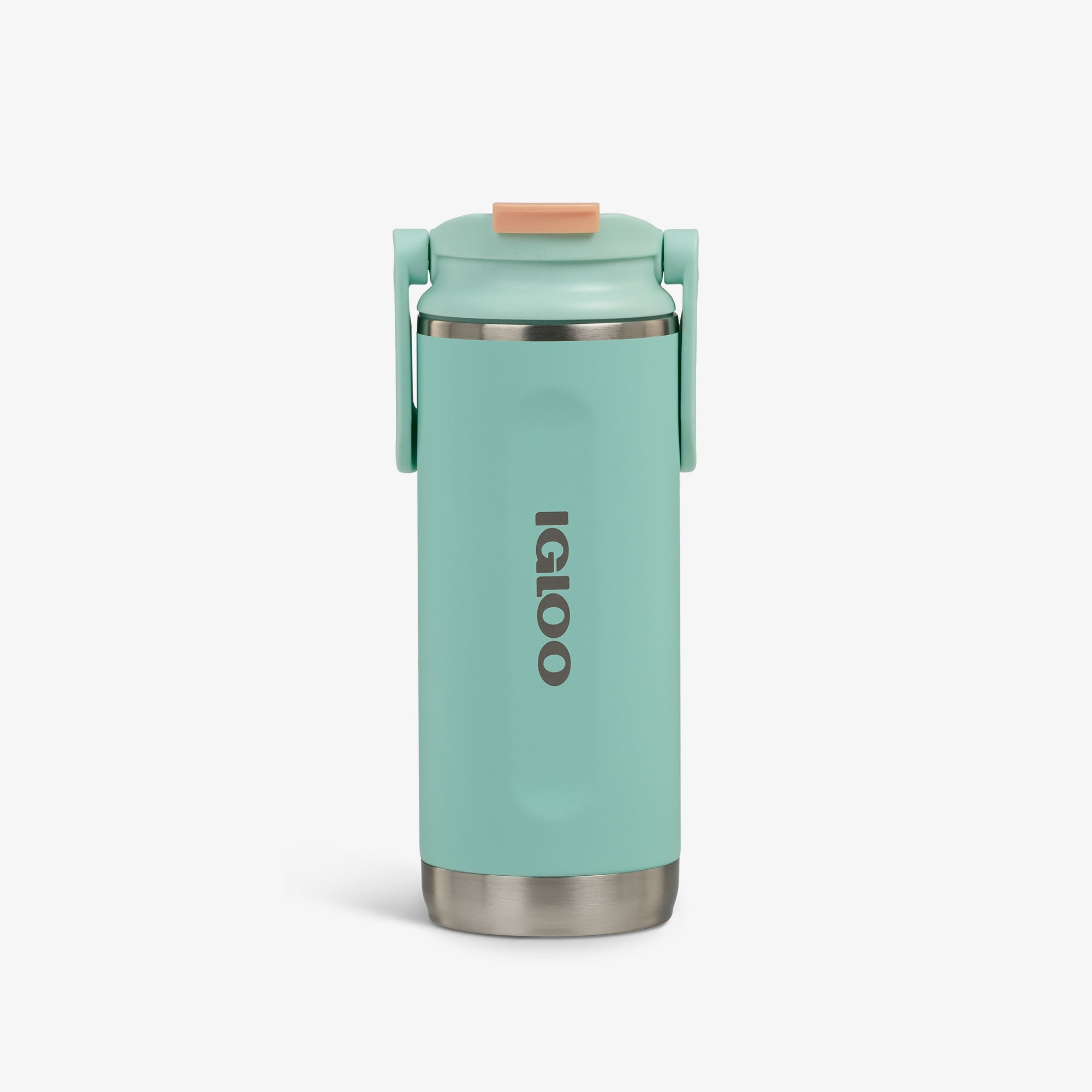 16 Oz Flip ‘n’ Sip Tumbler L0 - Seafoam Green - Front View