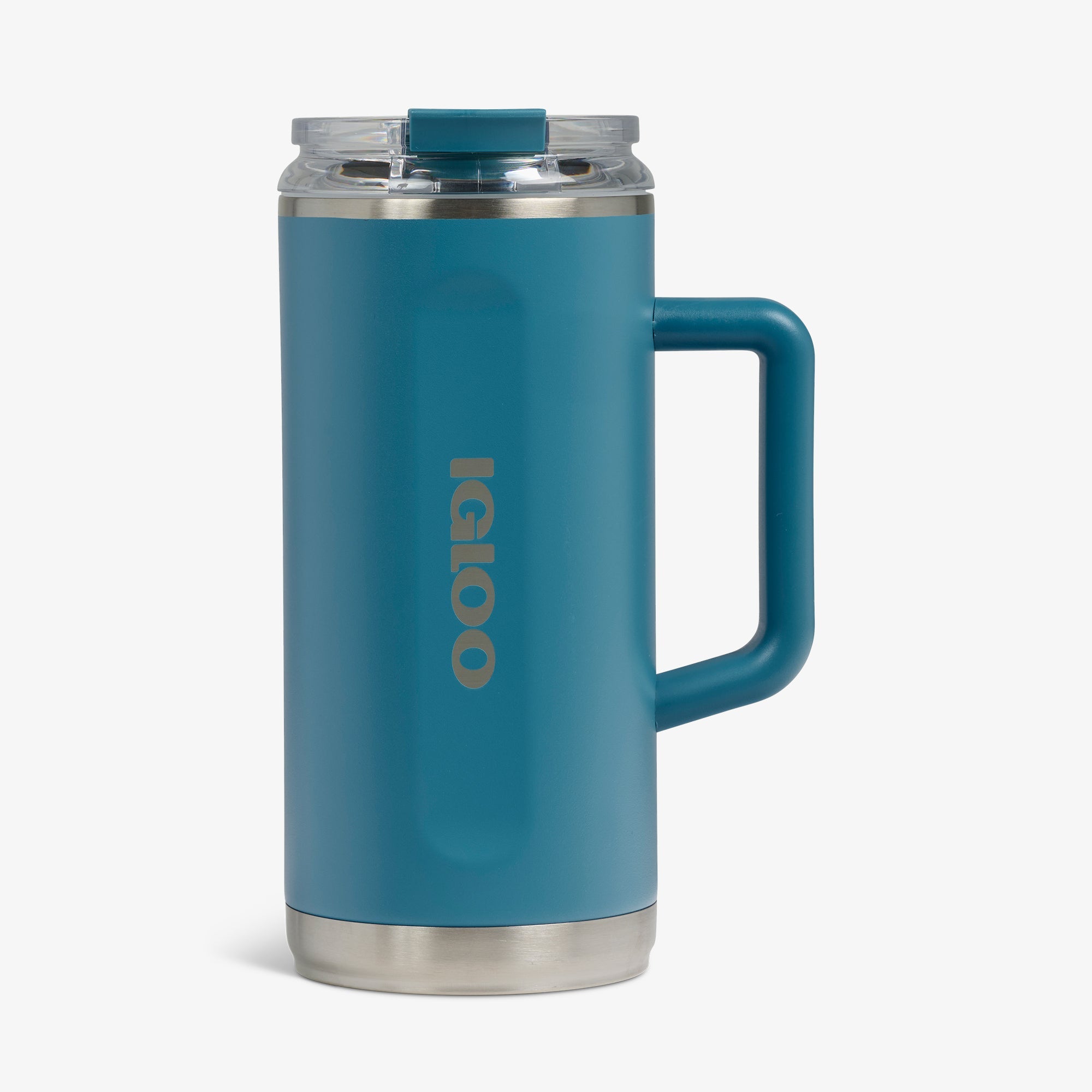 1L Beer Mug B6 - Modern Blue - Front View