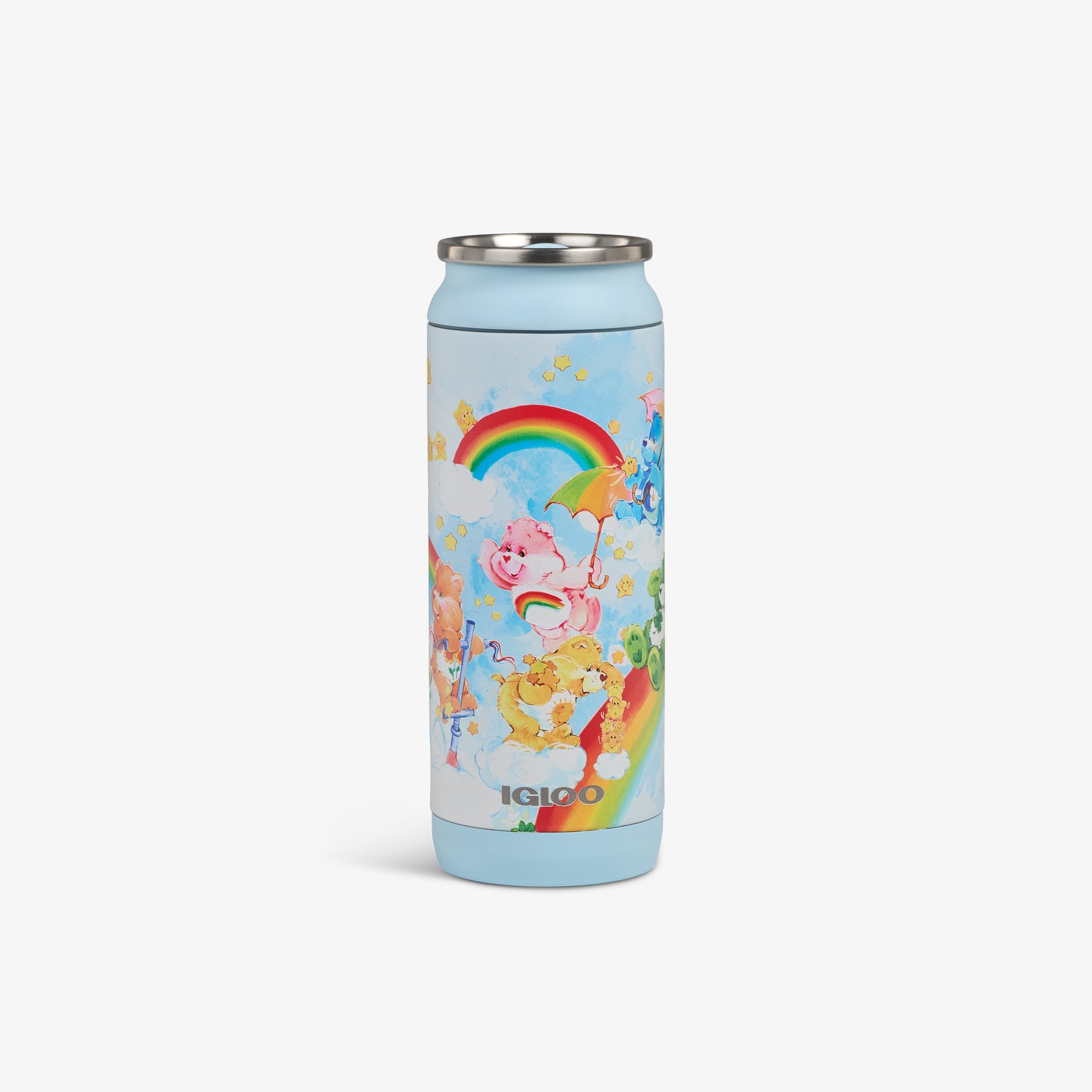 The Care Bears™ 16 Oz Can C4 - Blue - Front View