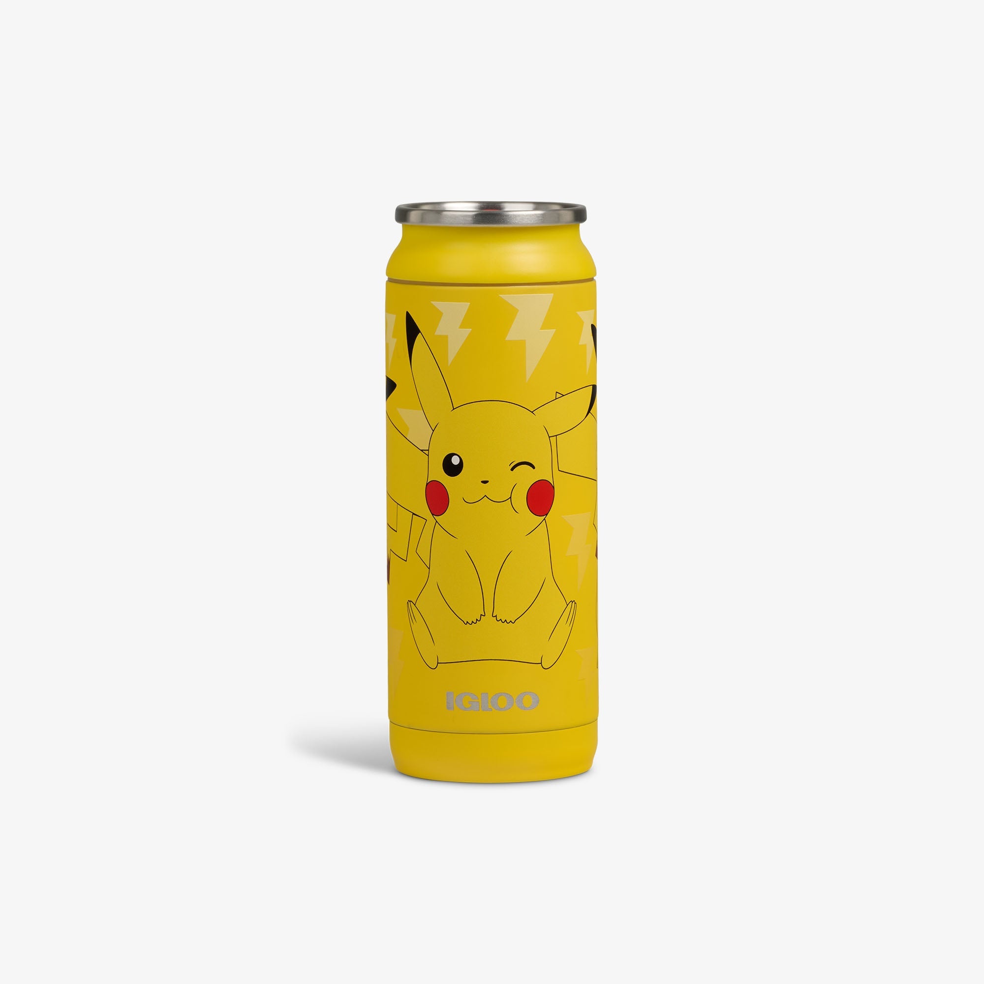 Pokémon 16 Oz Can P6 - Pikachu - Front View