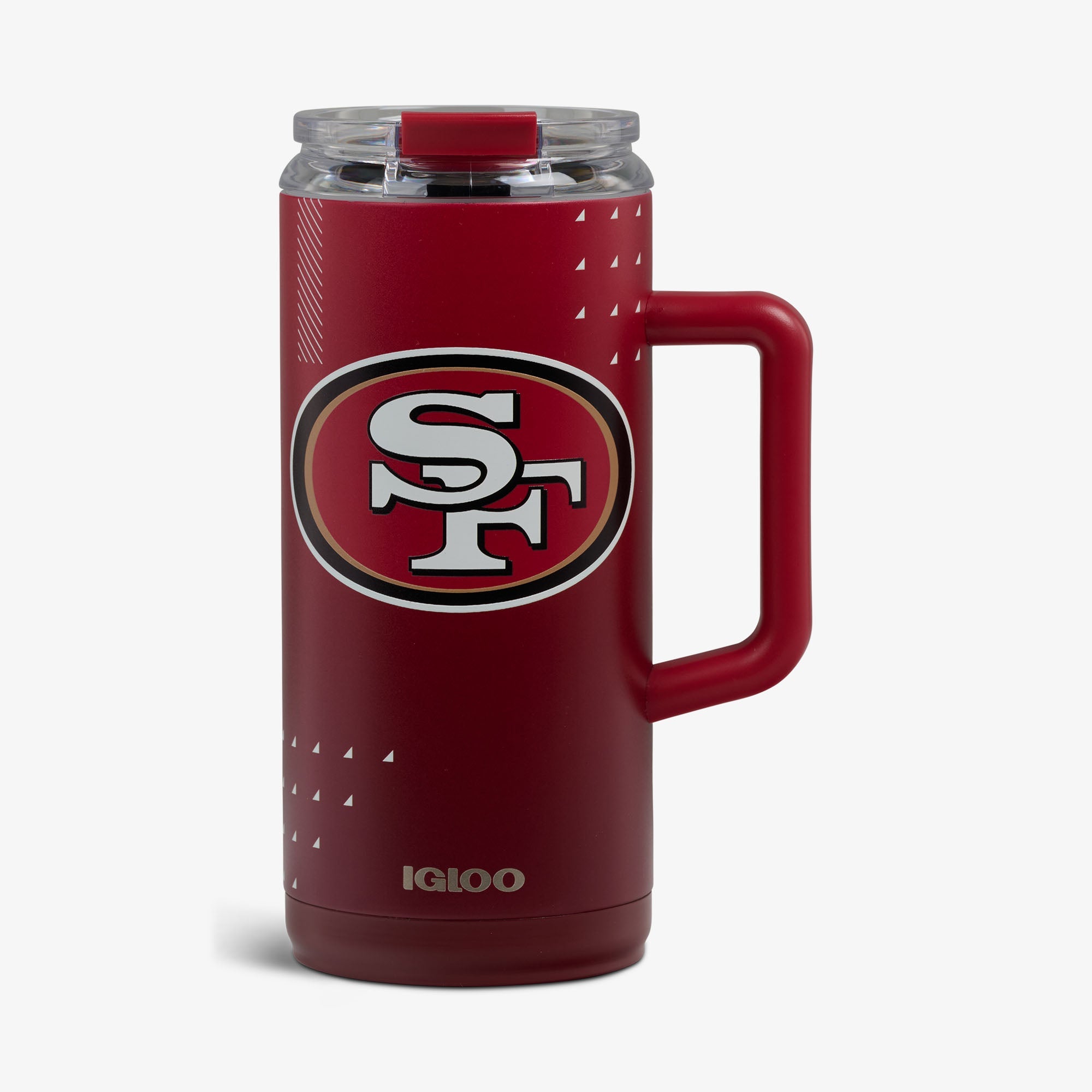 NFL 1L Beer Mug F1 - 49ers - Front View