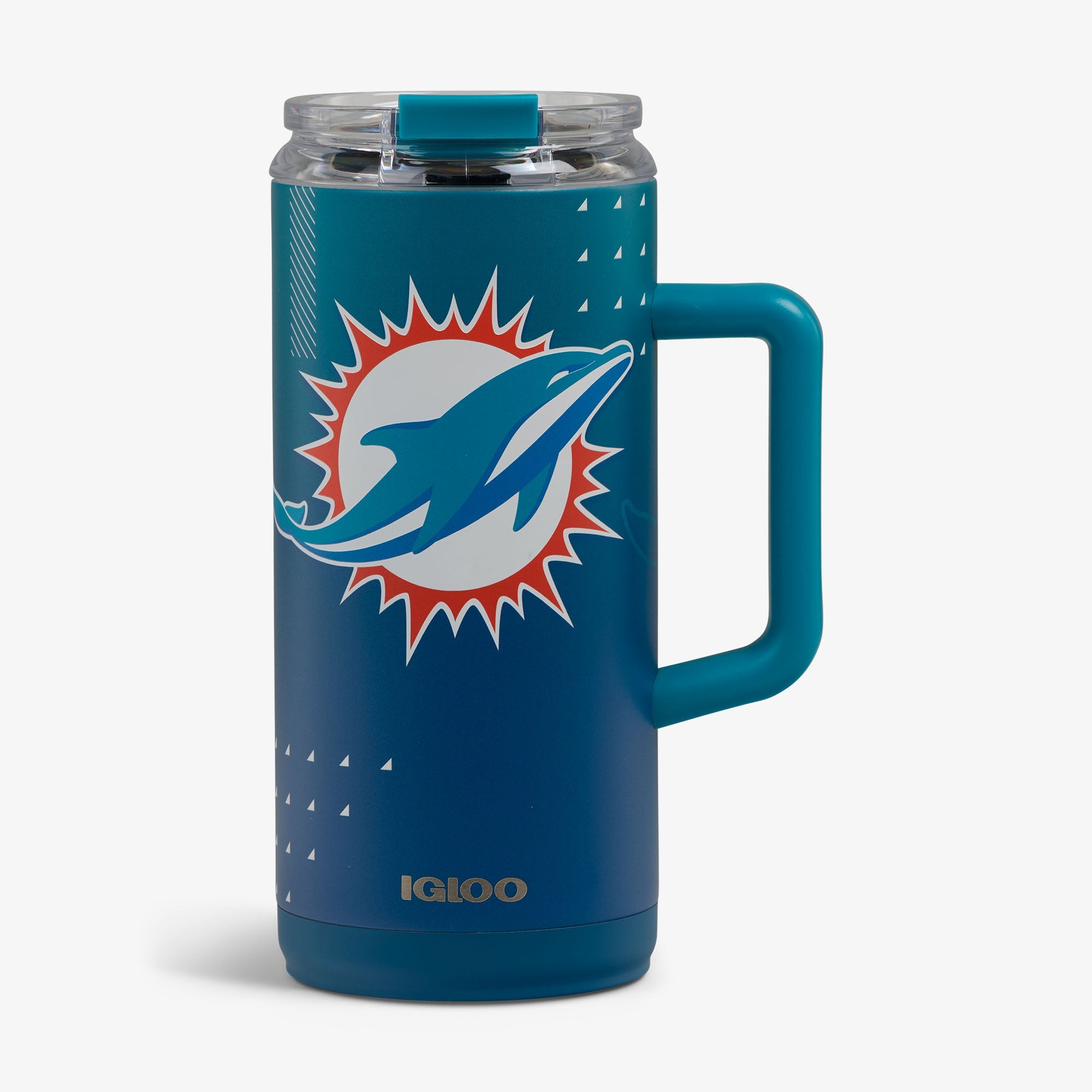 NFL 1L Beer Mug F1 - Dolphins - Front View