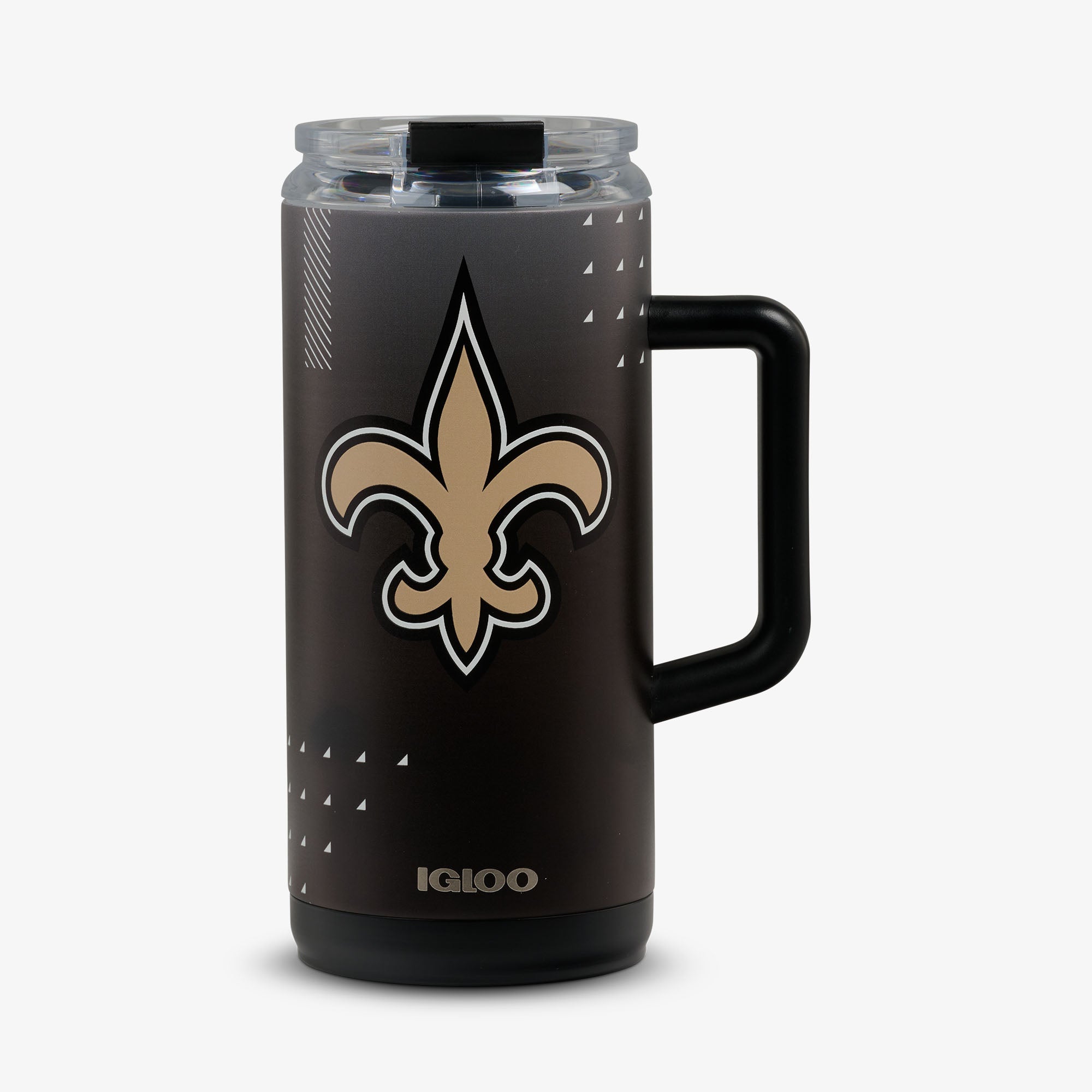 NFL 1L Beer Mug F1 - Saints - Front View