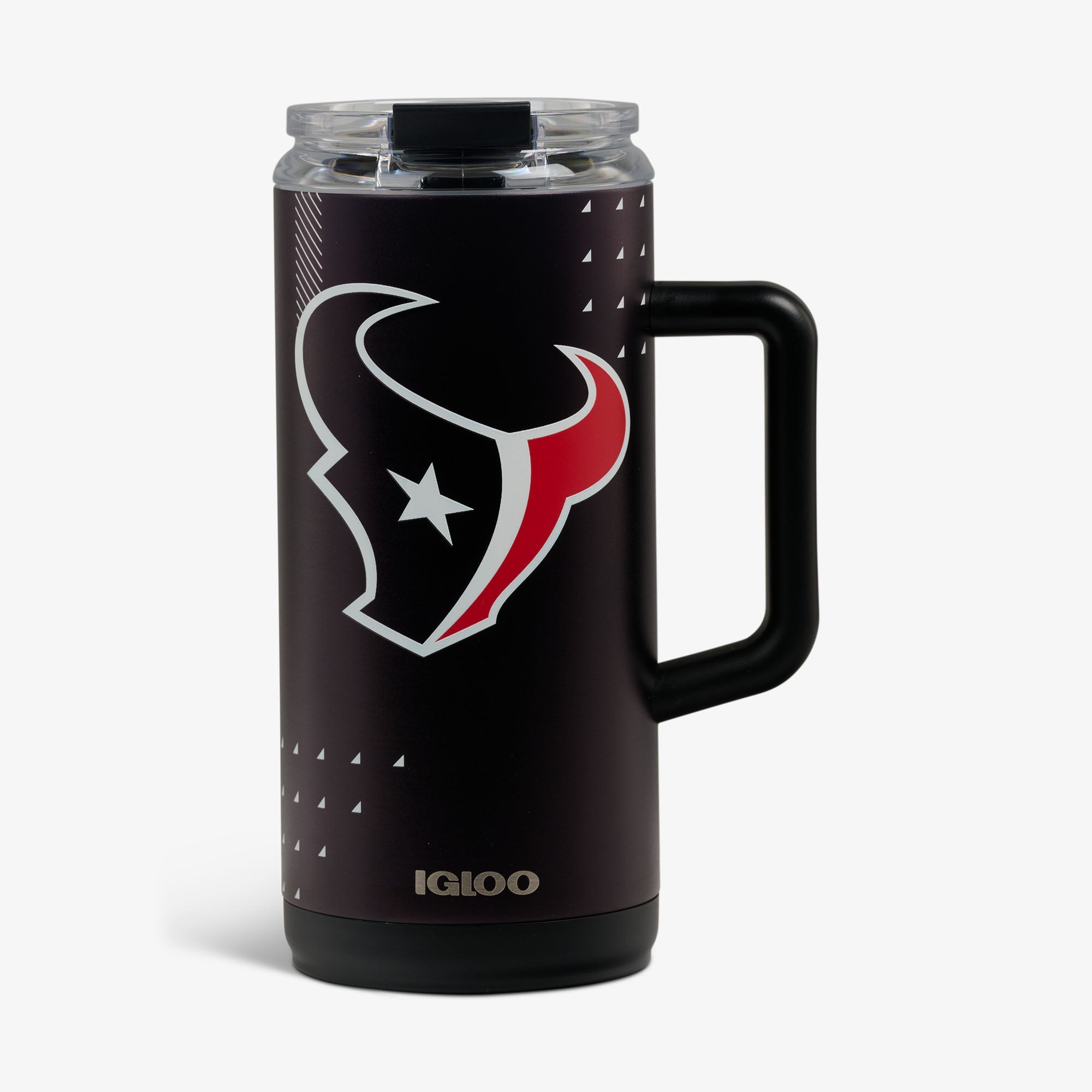 NFL 1L Beer Mug F1 - Texans - Front View