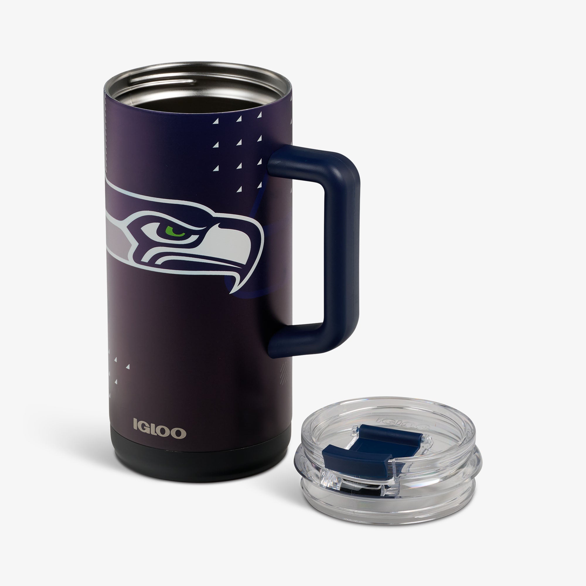 NFL 1L Beer Mug F1 - Seahawks - Open View