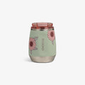 Floral 10 Oz Wine Tumbler E6 - Sage - Front View