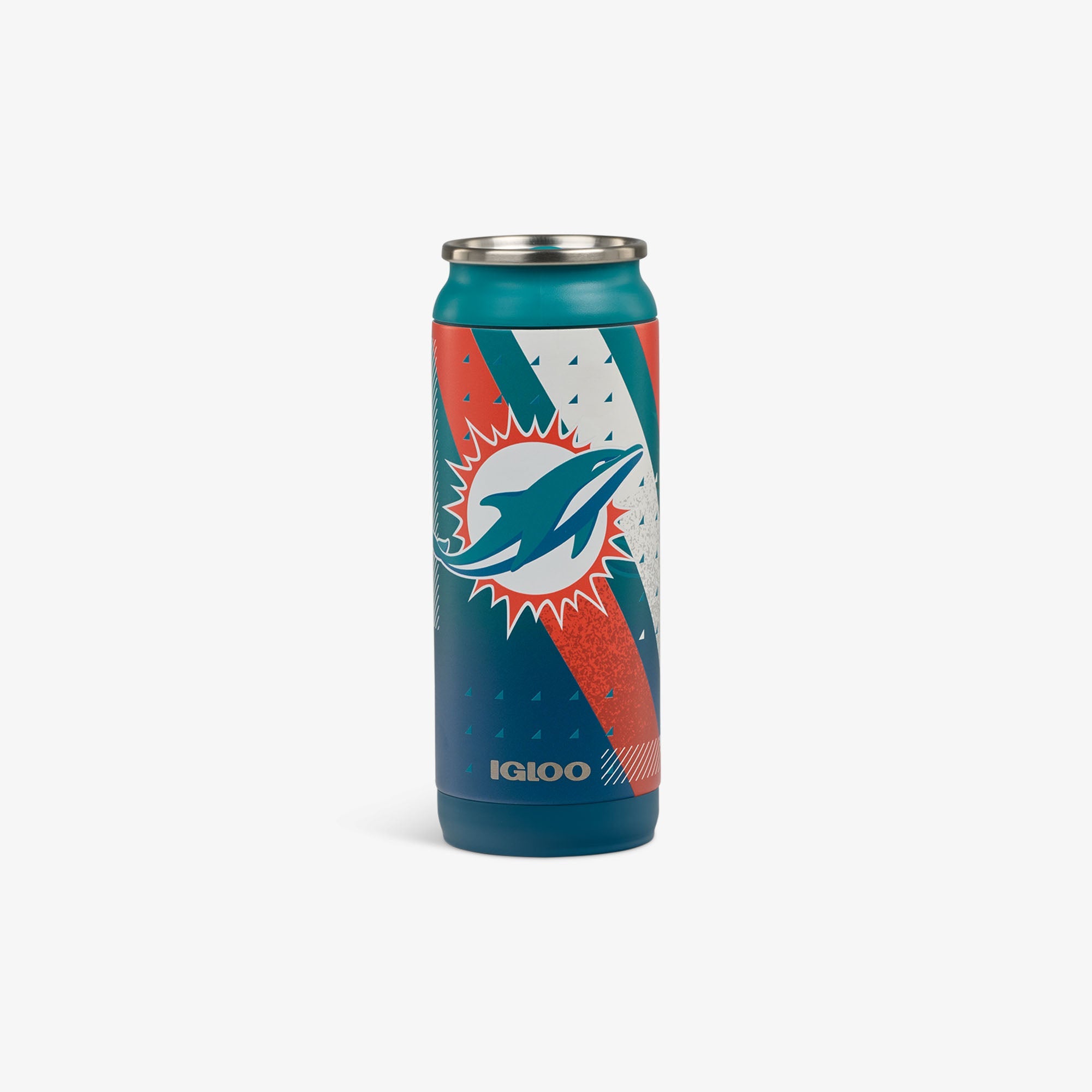 NFL 16 Oz Can T8 - Dolphins - Front View