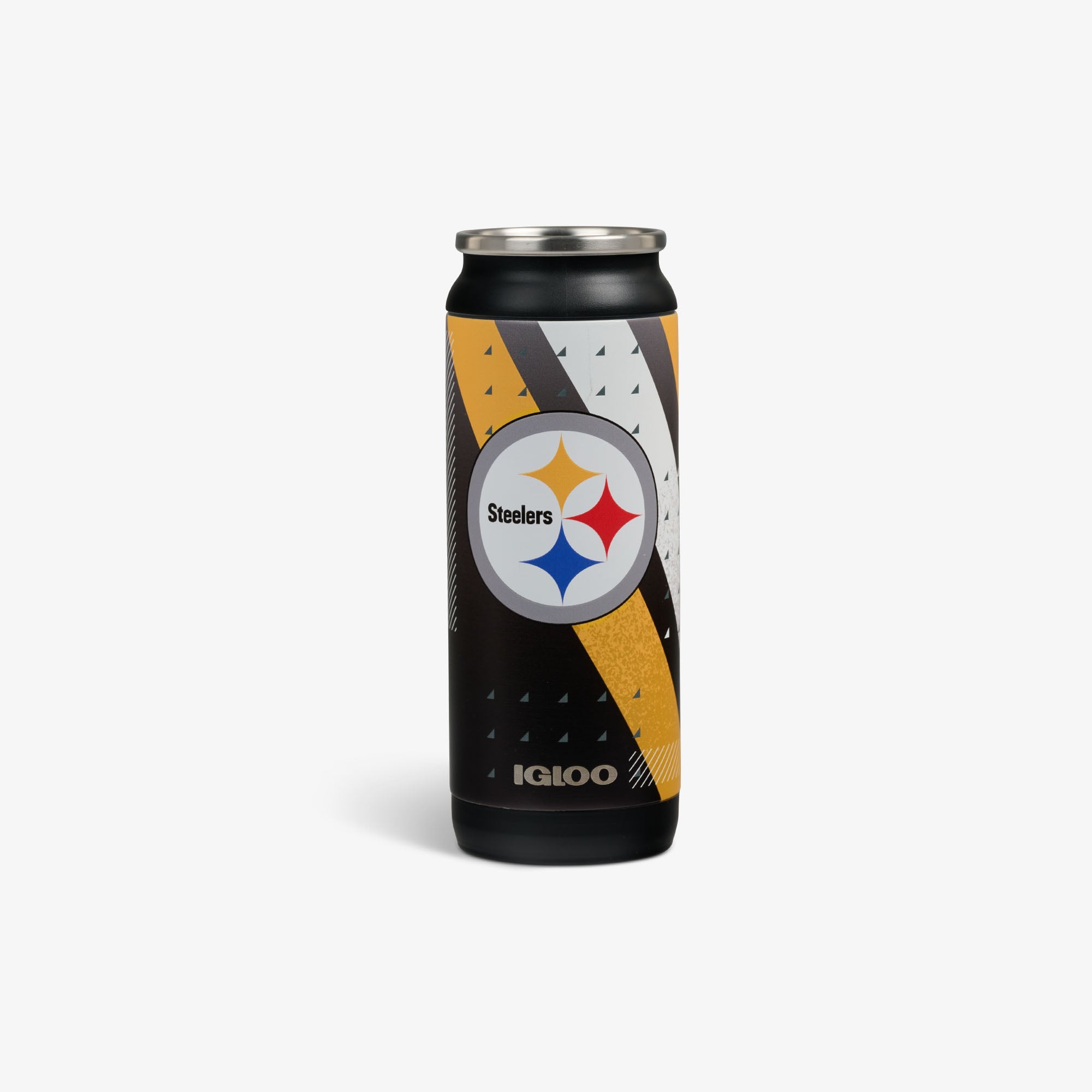 NFL 16 Oz Can T8 - Steelers - Front View