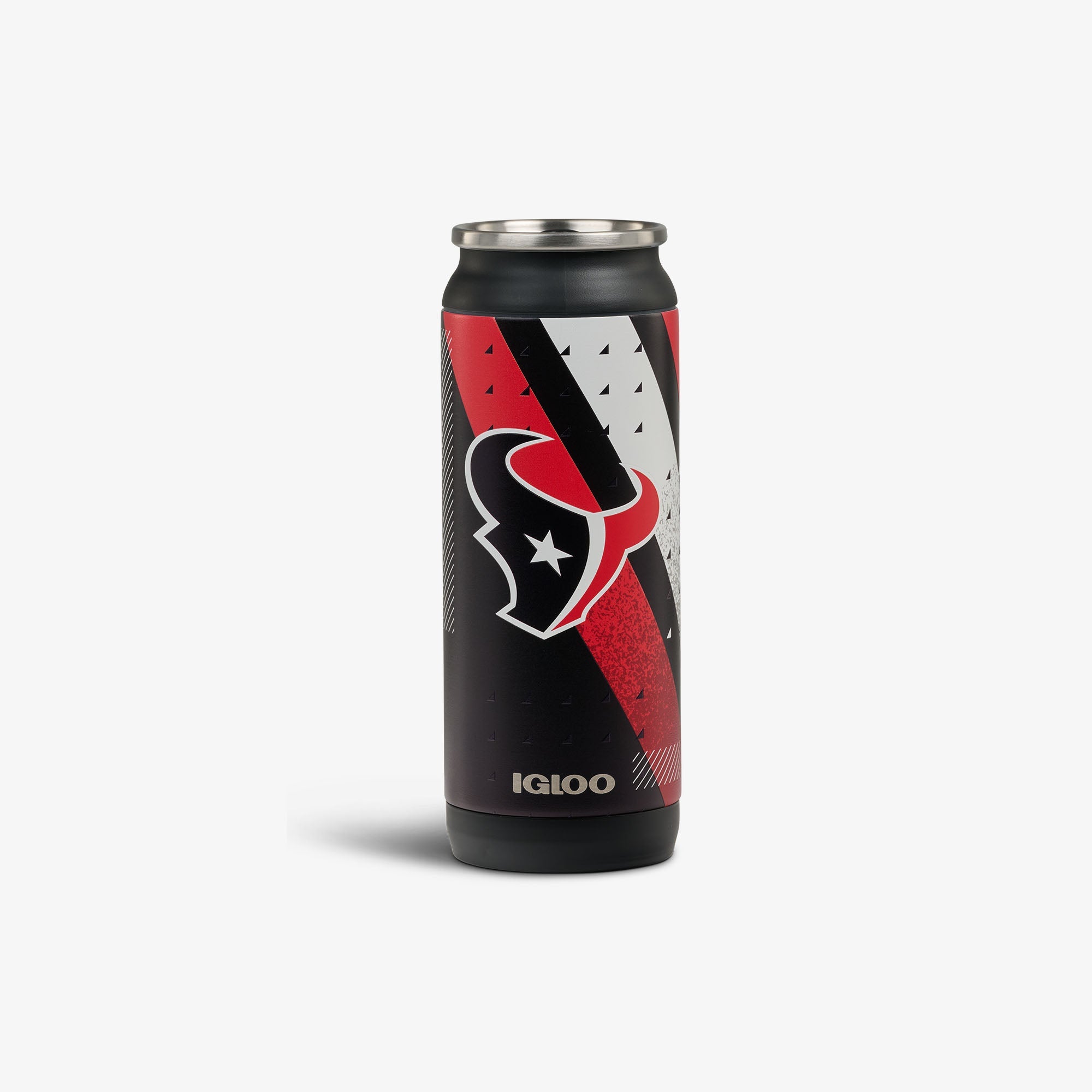 NFL 16 Oz Can T8 - Texans - Front View