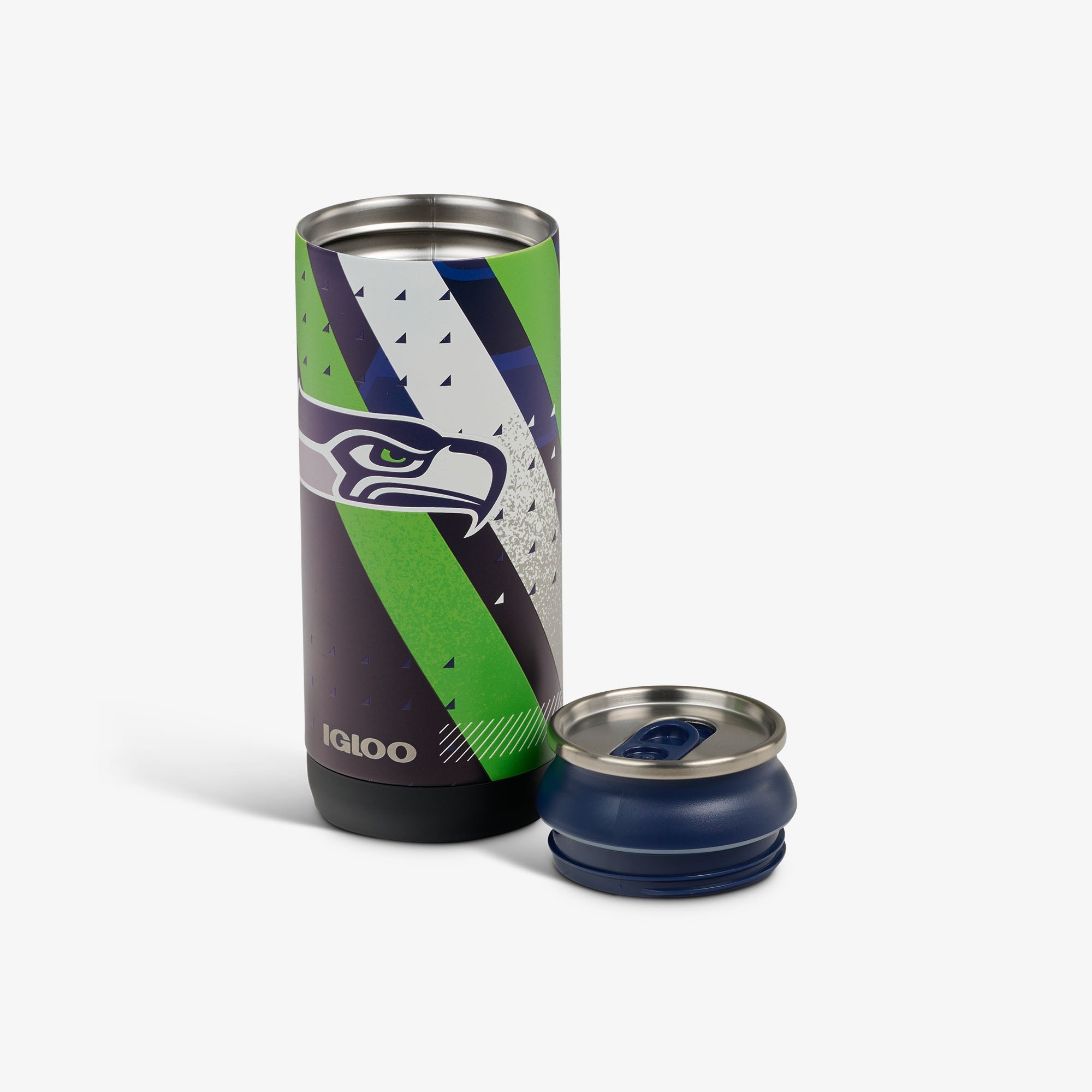 NFL 16 Oz Can T8 - Seahawks - Open View