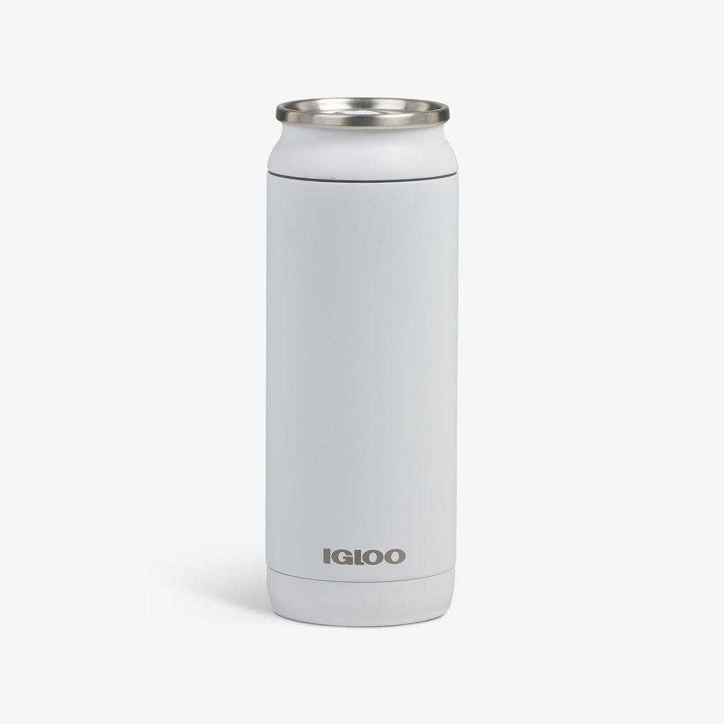 16 Oz Can H4 - White - Product View