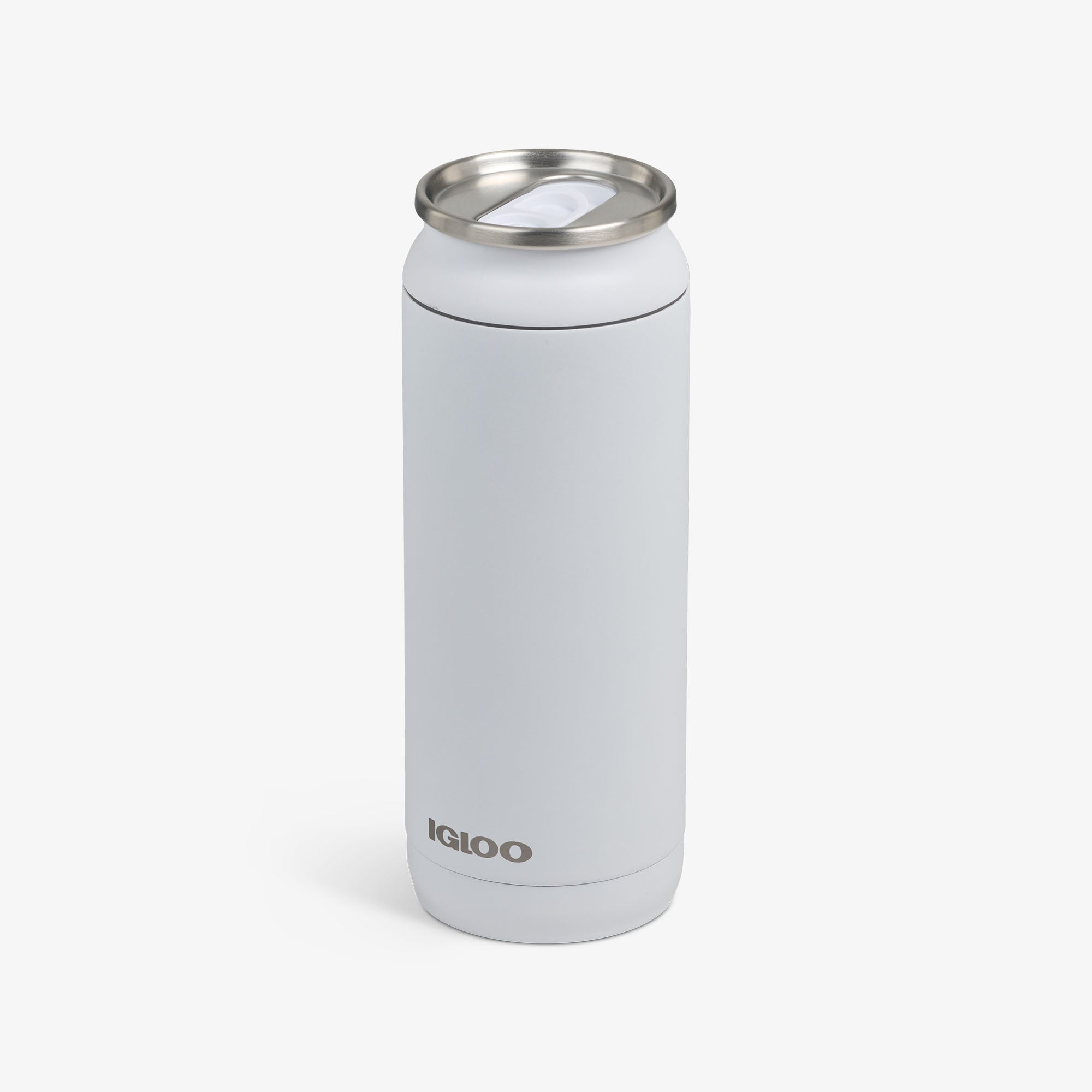 16 Oz Can H4 - White - Product View