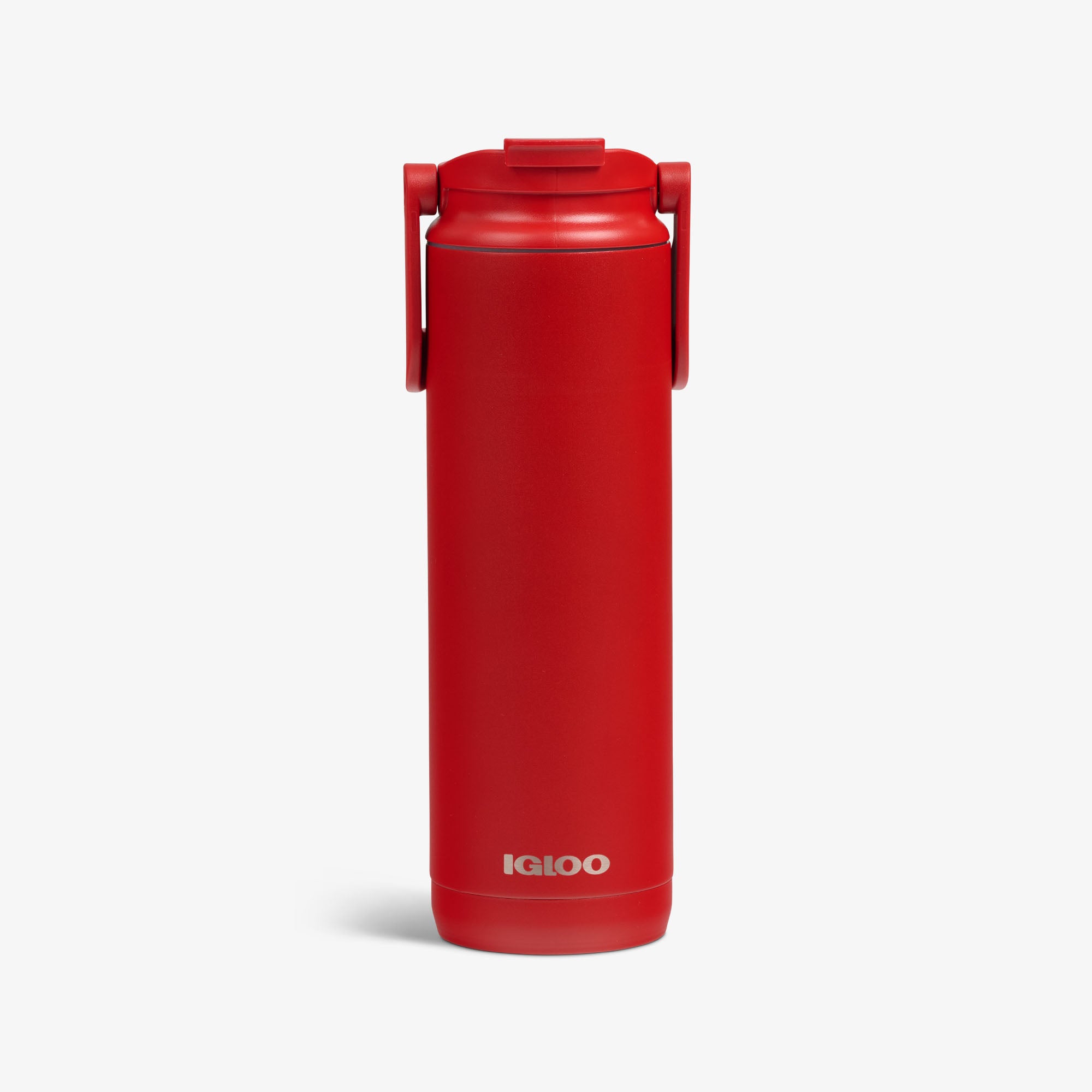 20 Oz Flip ‘n’ Sip Tumbler M3 - Red Heat - Custom - Front View