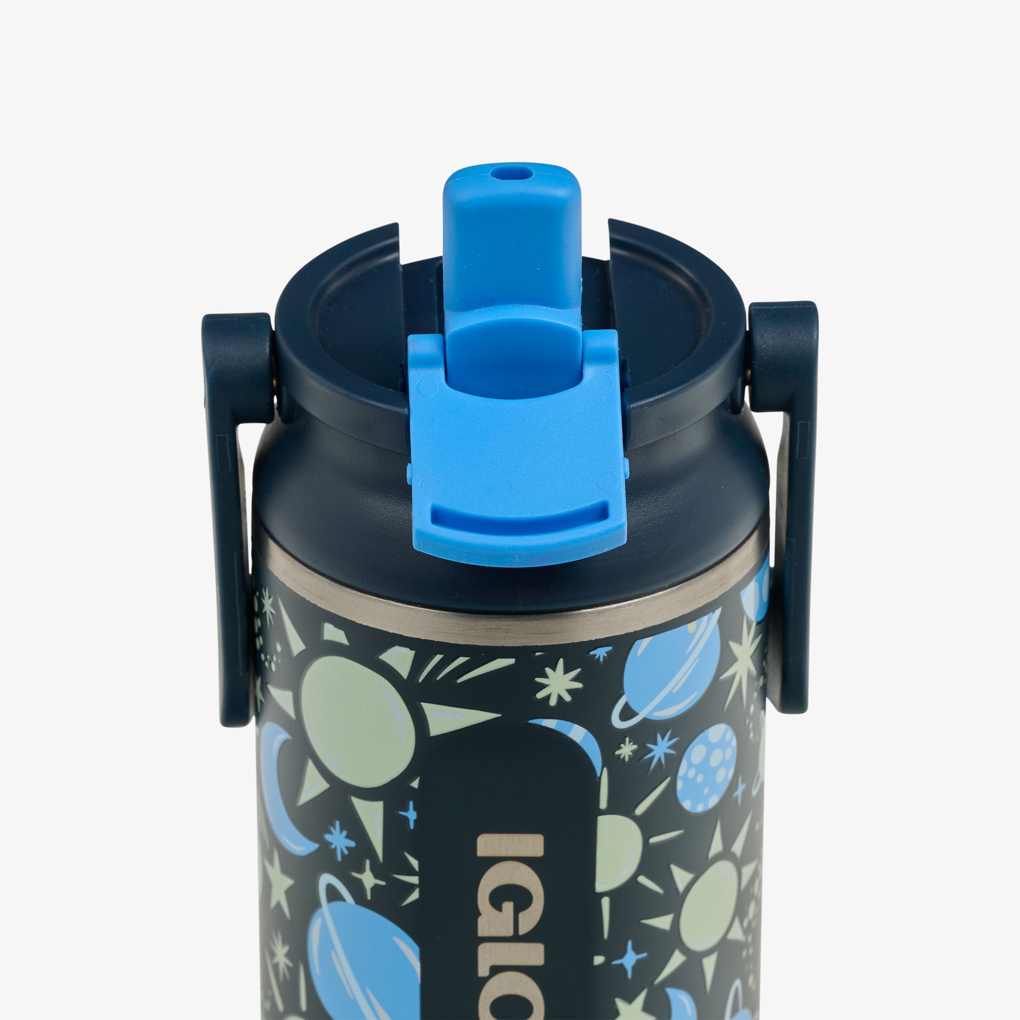 Kids Lunch Glow 12 Oz Sipper Bottle W5 - Cosmic Glow - Product View